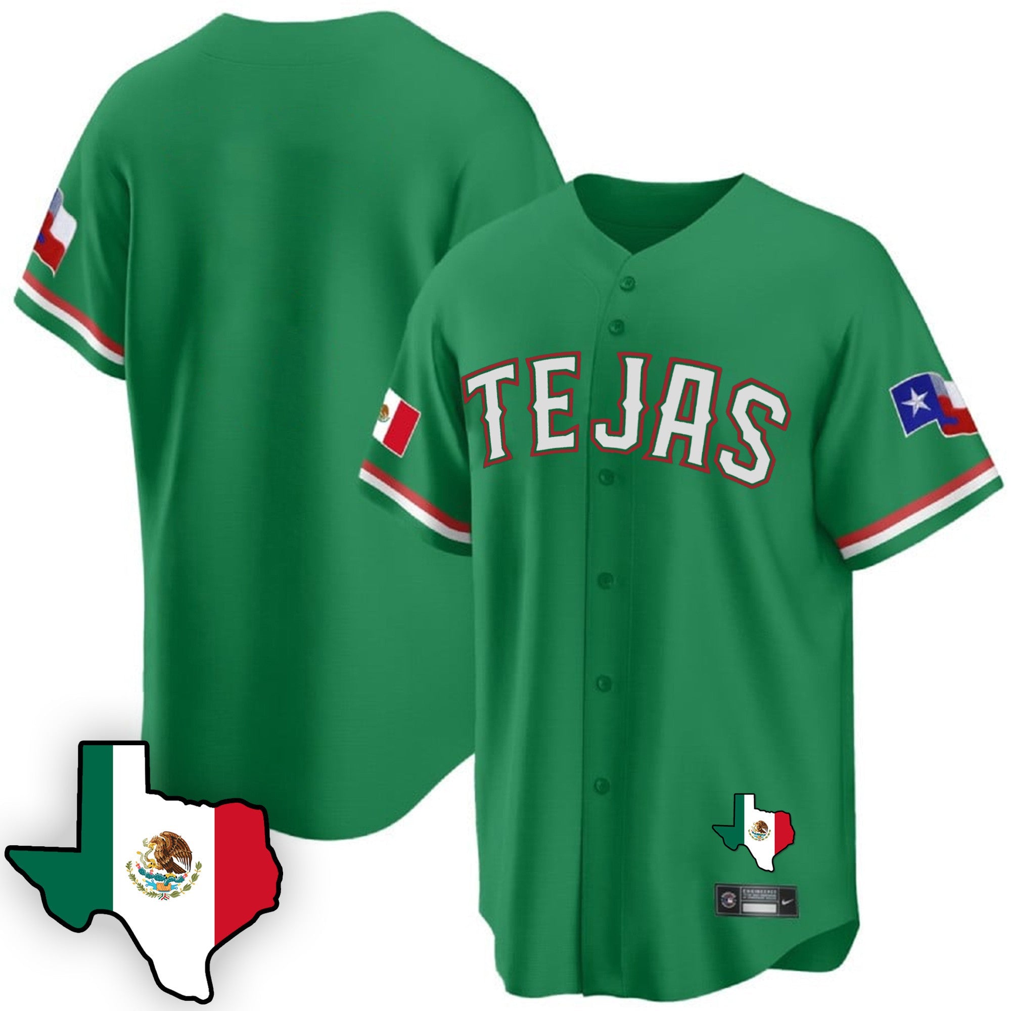 Men’s Texas Mexican Cool Base Jersey V3