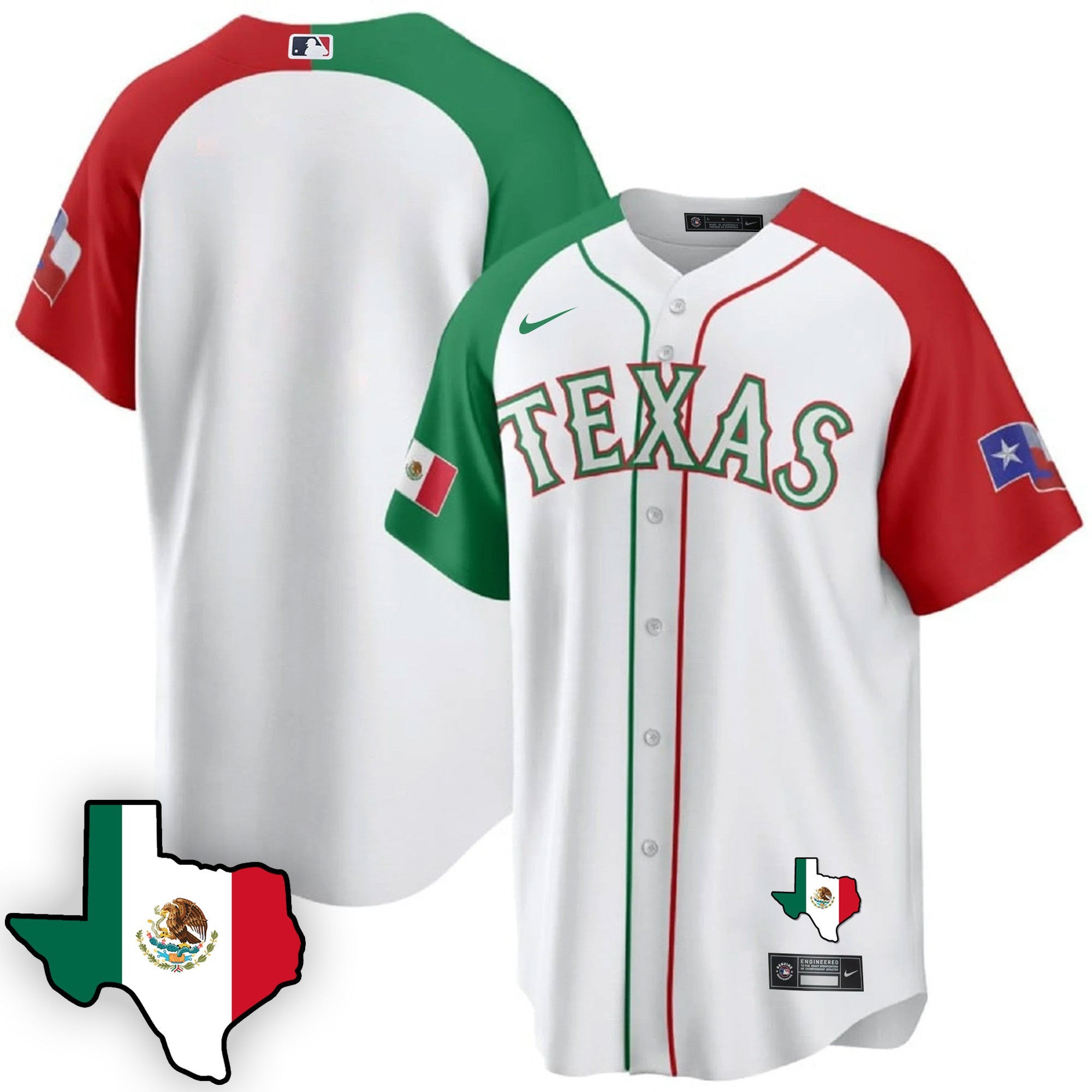 Men’s Texas Mexican Cool Base Jersey V3