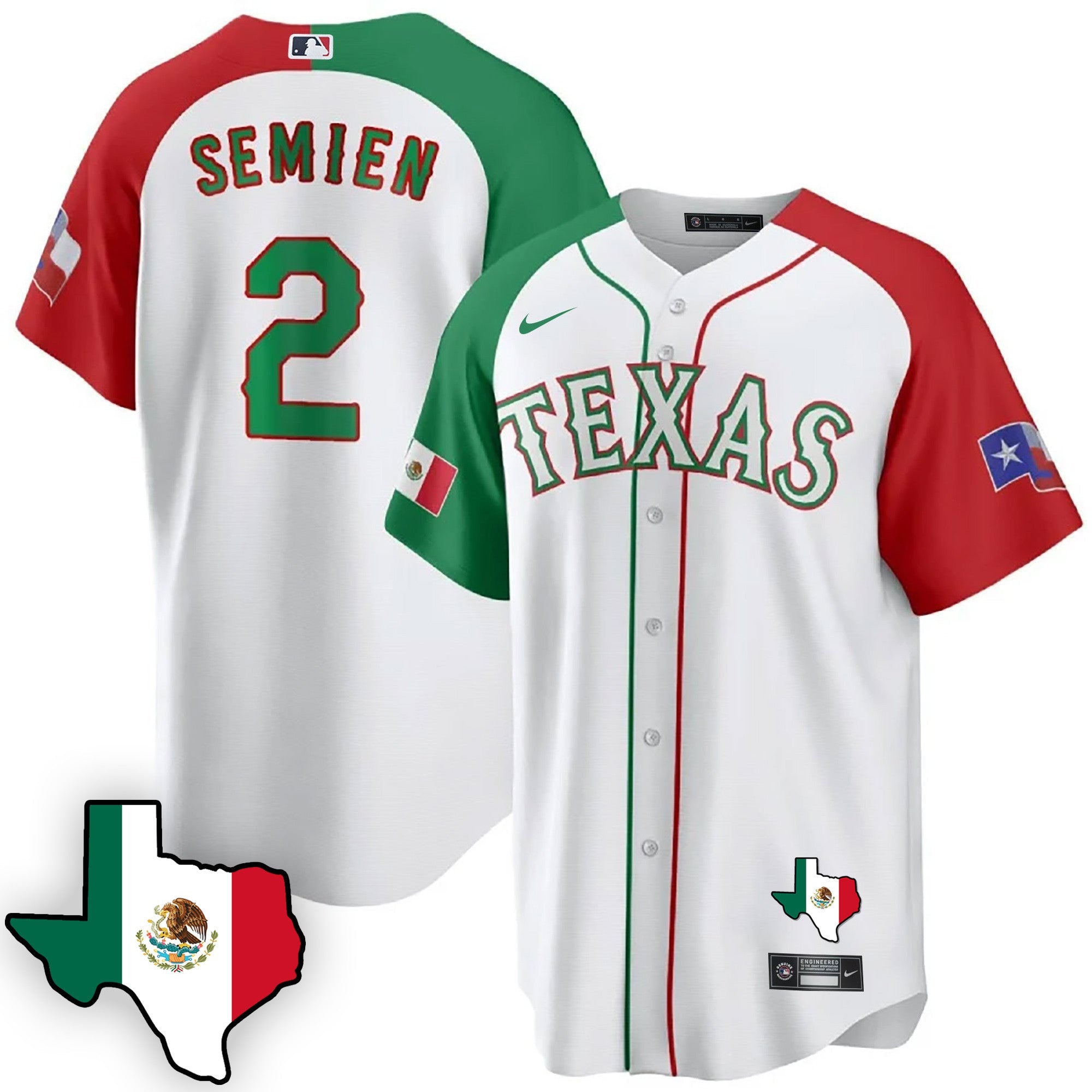 Men’s Texas Mexican Cool Base Jersey V3