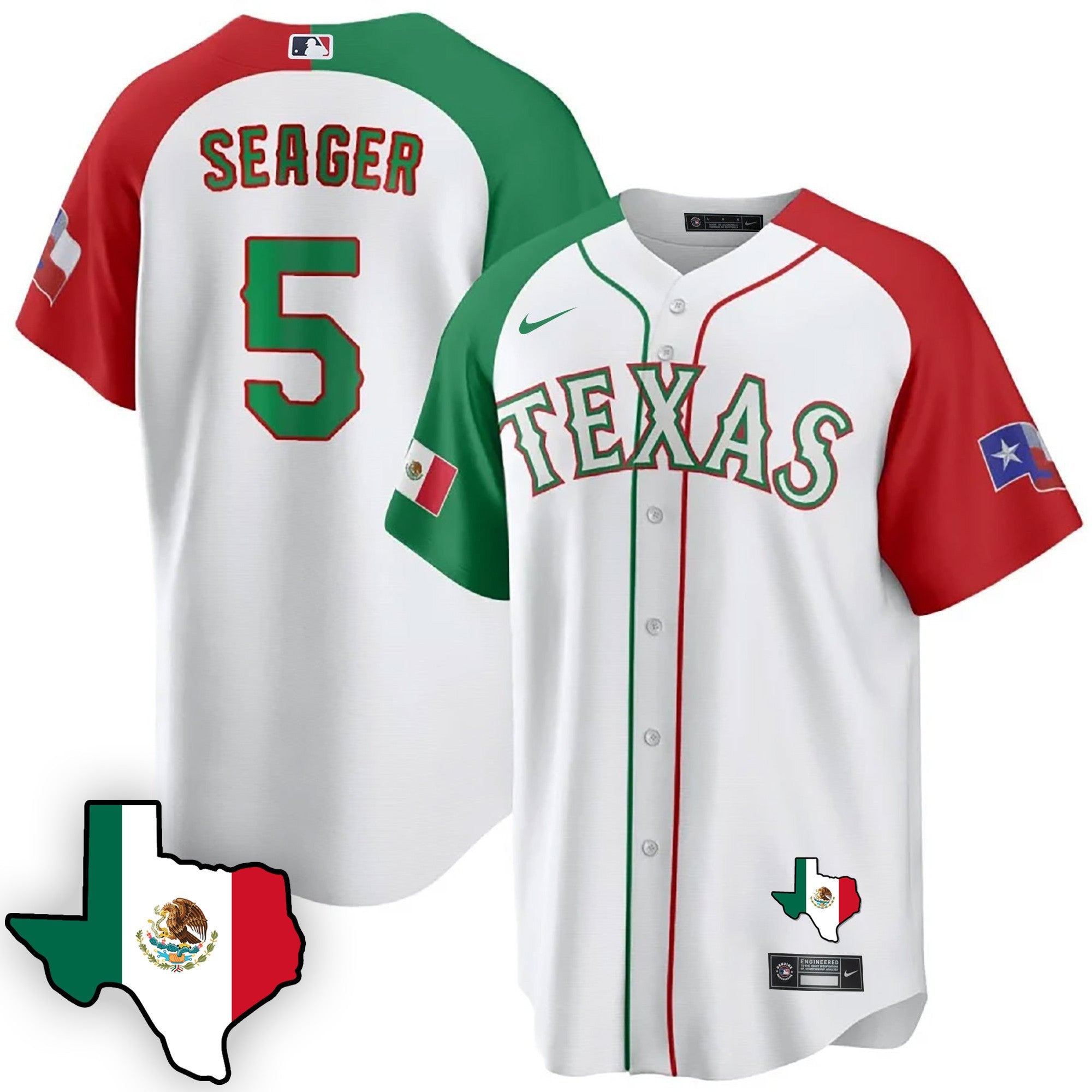 Men’s Texas Mexican Cool Base Jersey V3