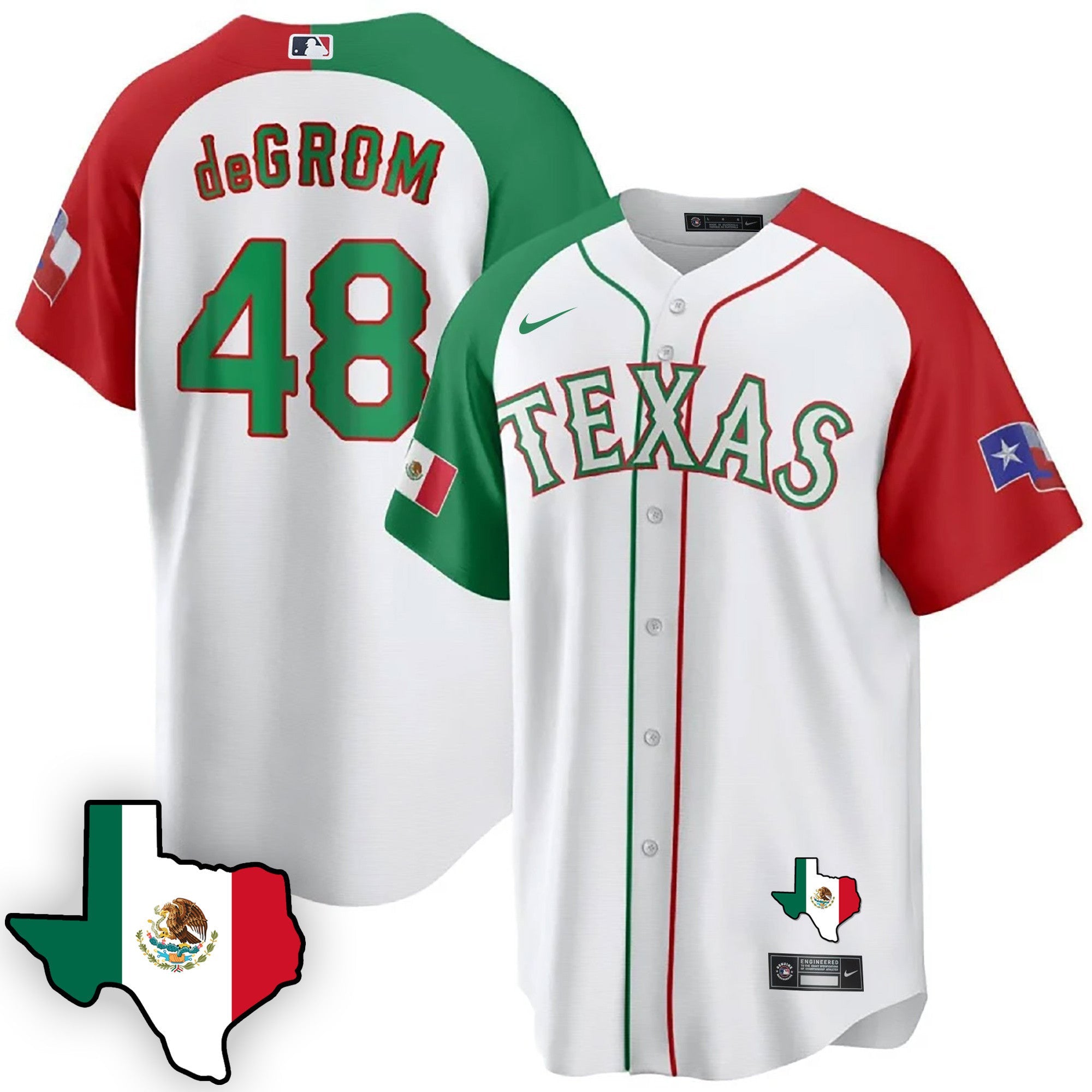 Men’s Texas Mexican Cool Base Jersey V3