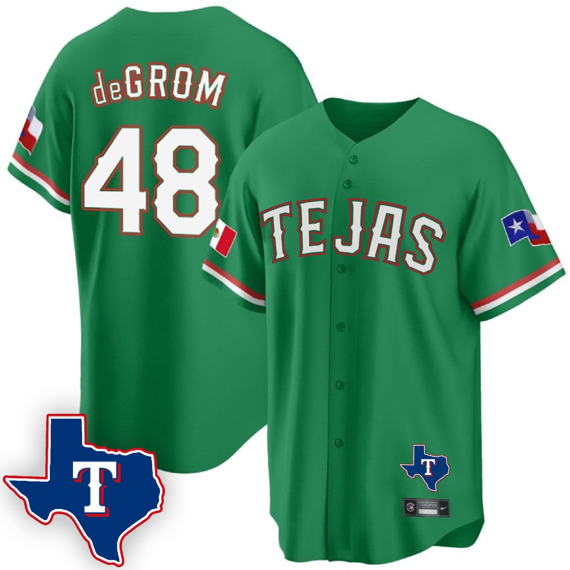Men’s Texas Mexican Cool Base Jersey V2