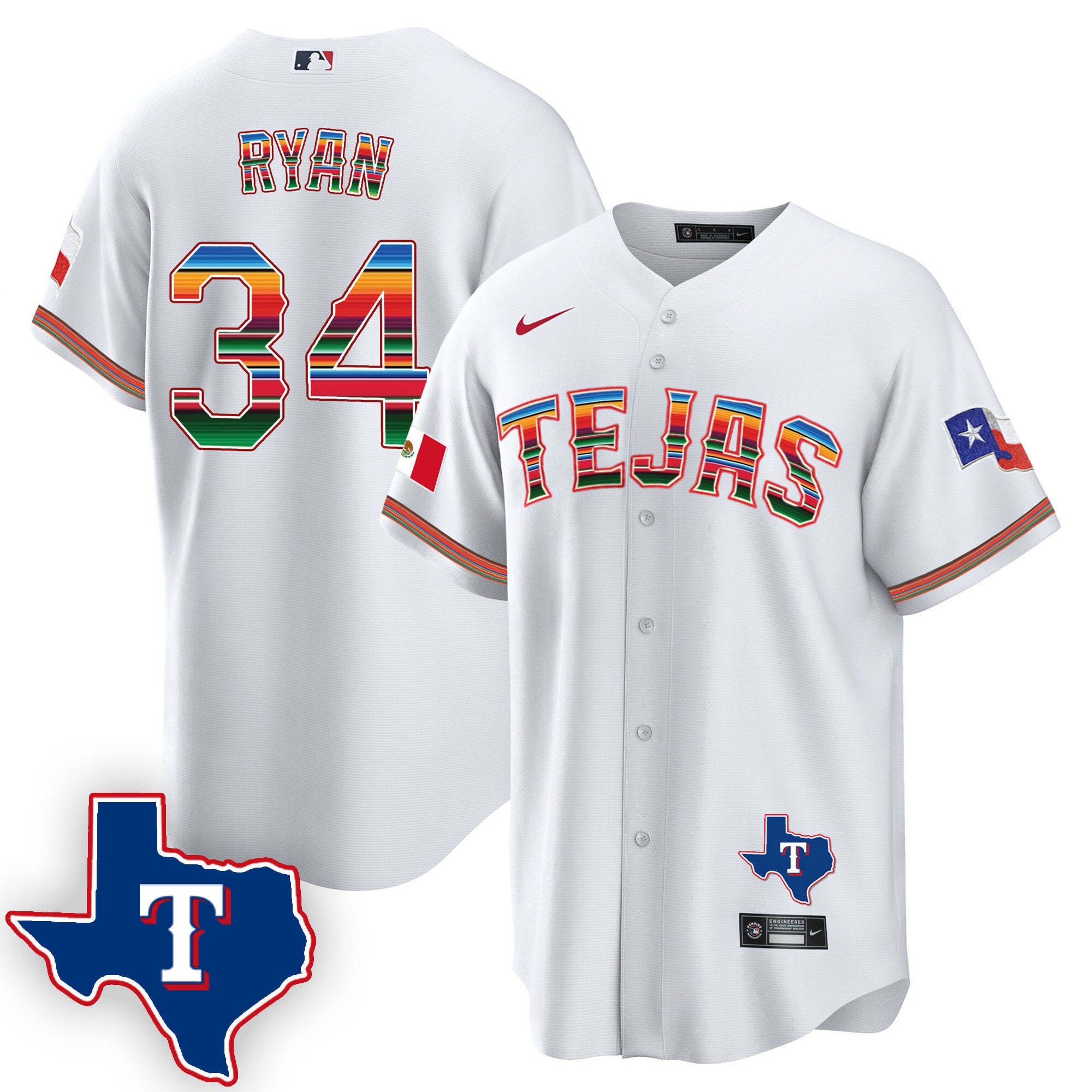 Men’s Texas Mexican Cool Base Jersey V2