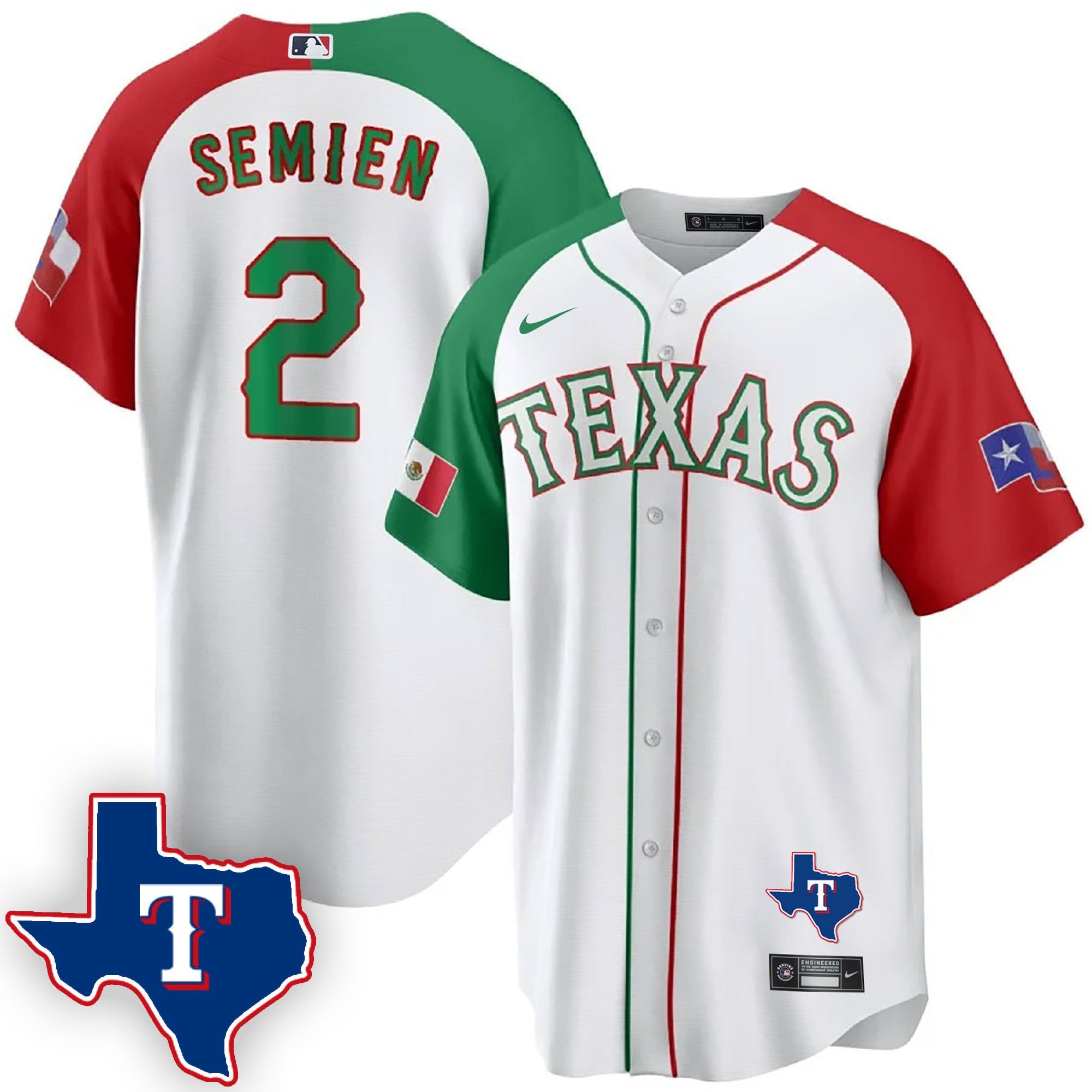 Men’s Texas Mexican Cool Base Jersey V2