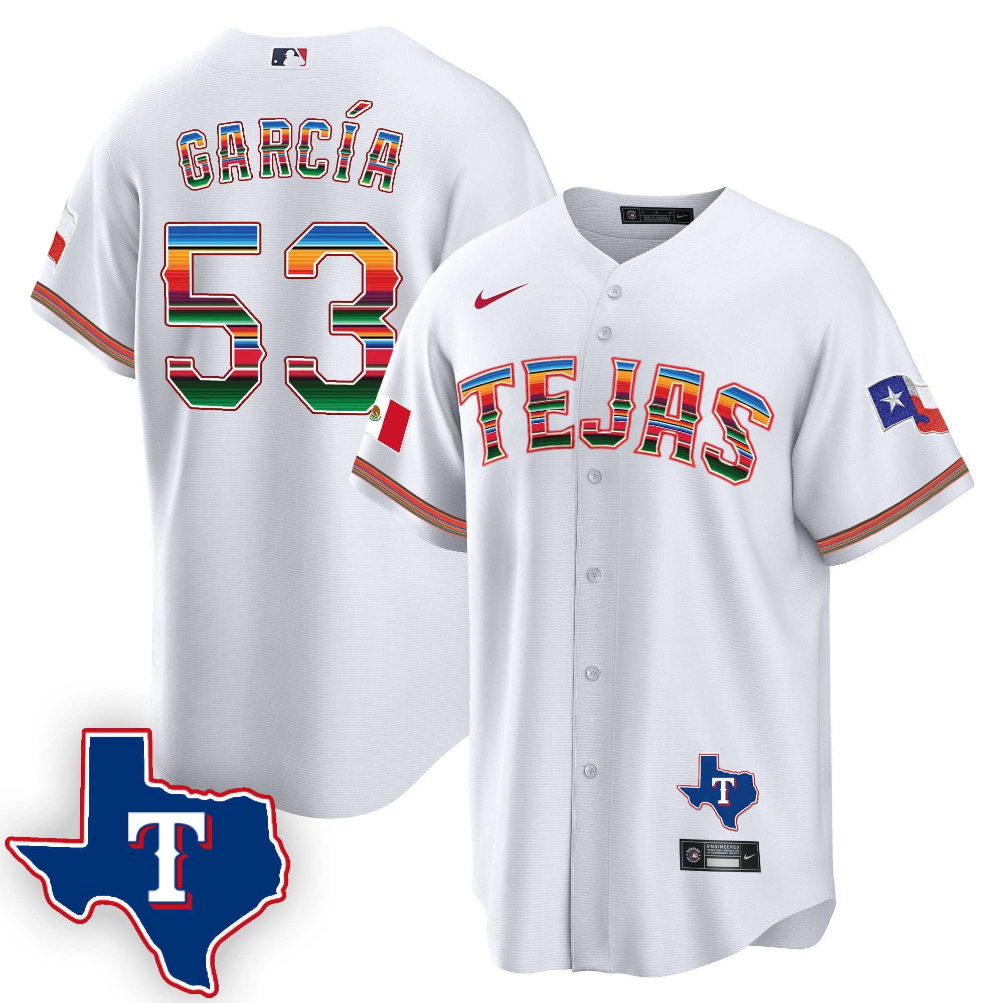 Men’s Texas Mexican Cool Base Jersey V2