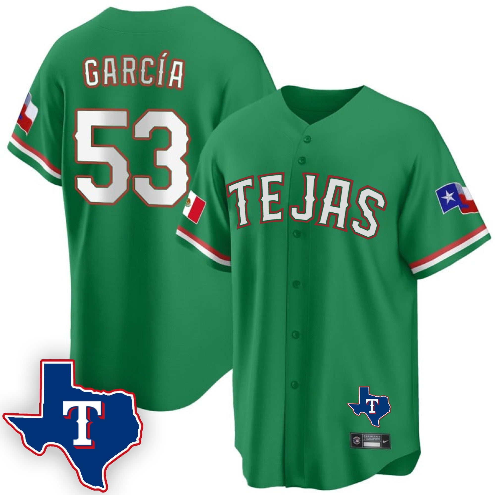 Men’s Texas Mexican Cool Base Jersey V2