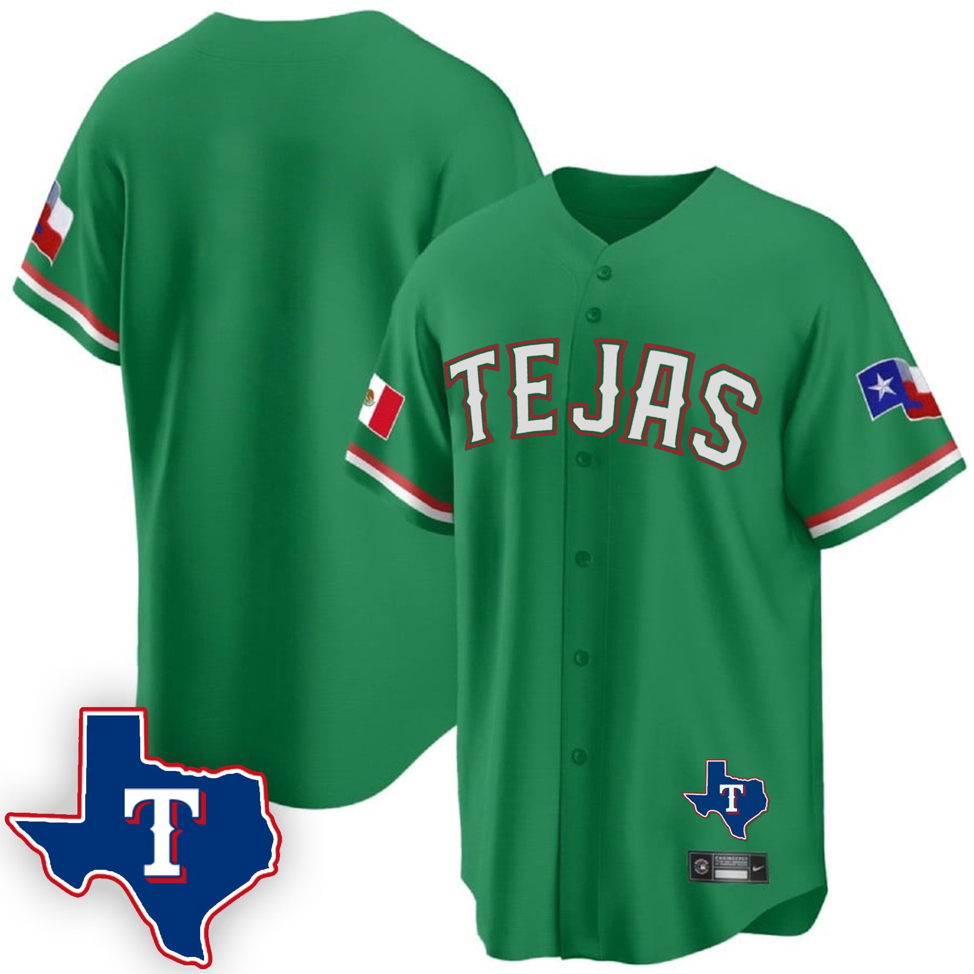 Men’s Texas Mexican Cool Base Jersey V2