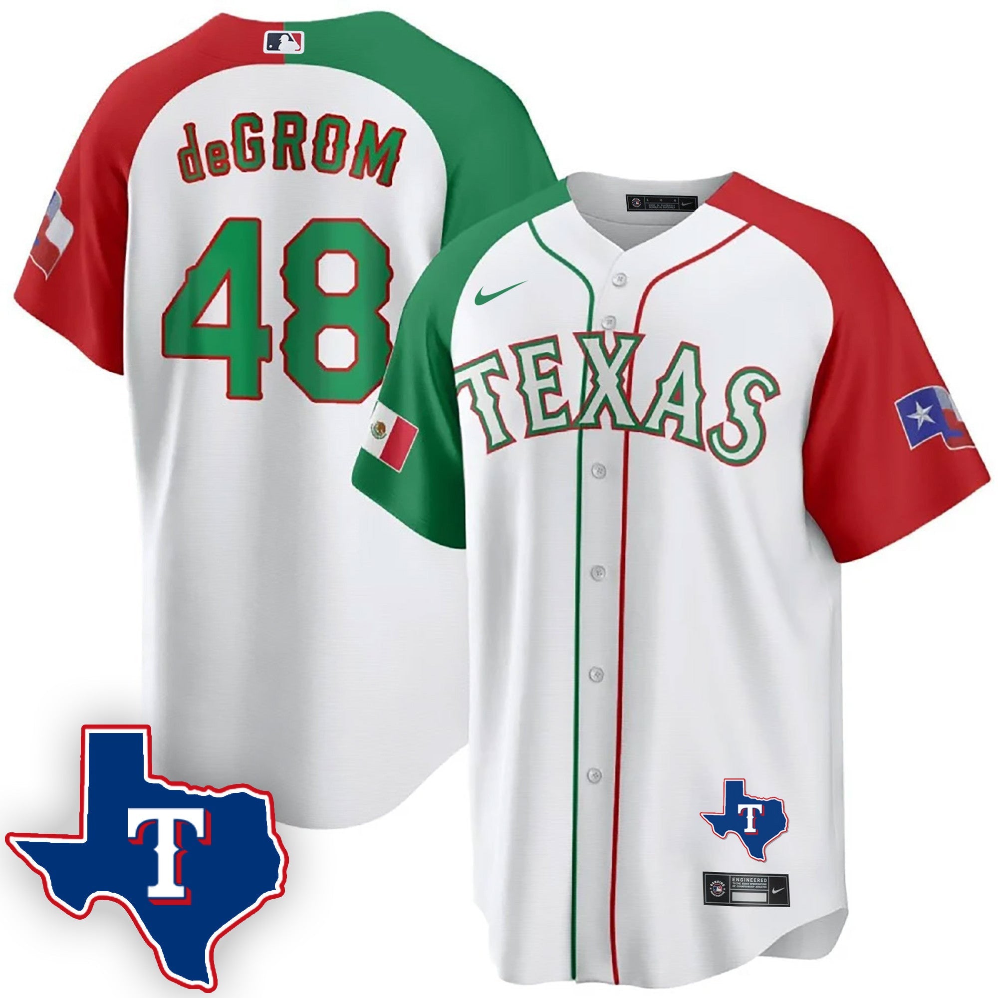 Men’s Texas Mexican Cool Base Jersey V2