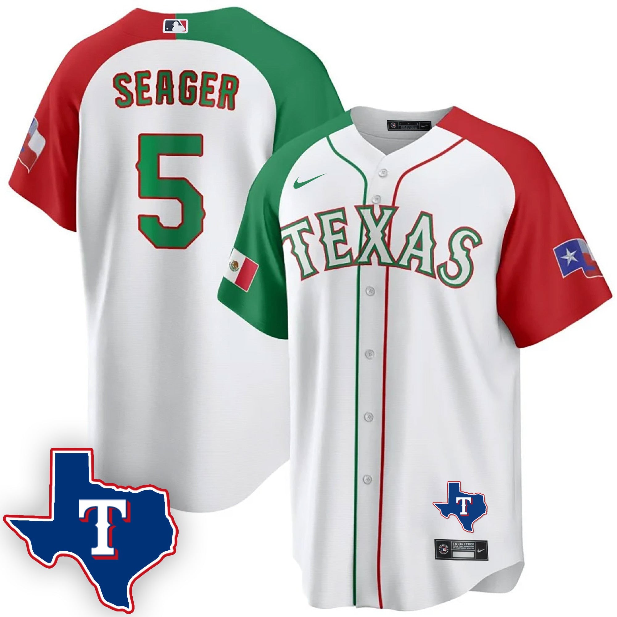 Men’s Texas Mexican Cool Base Jersey V2