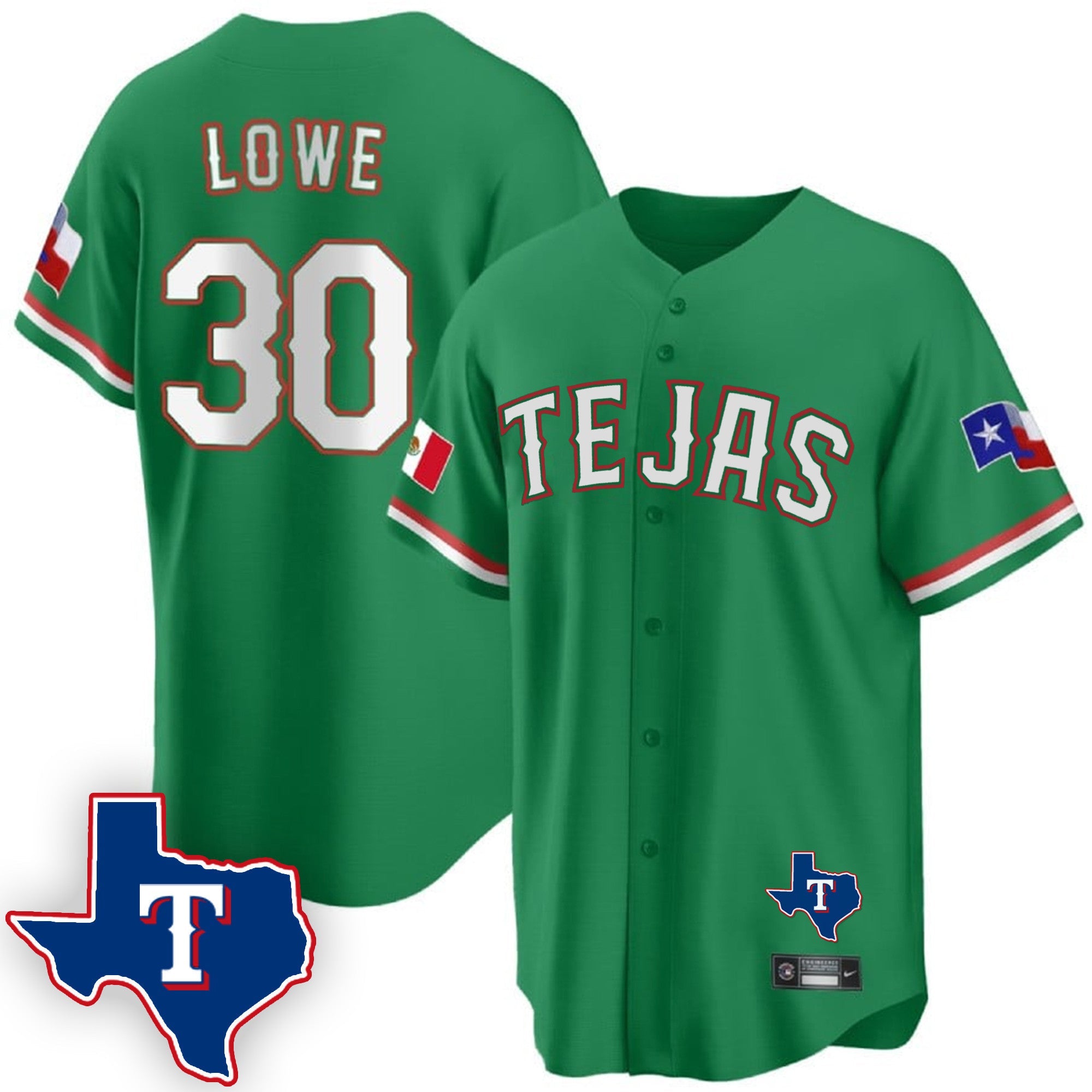Men’s Texas Mexican Cool Base Jersey V2
