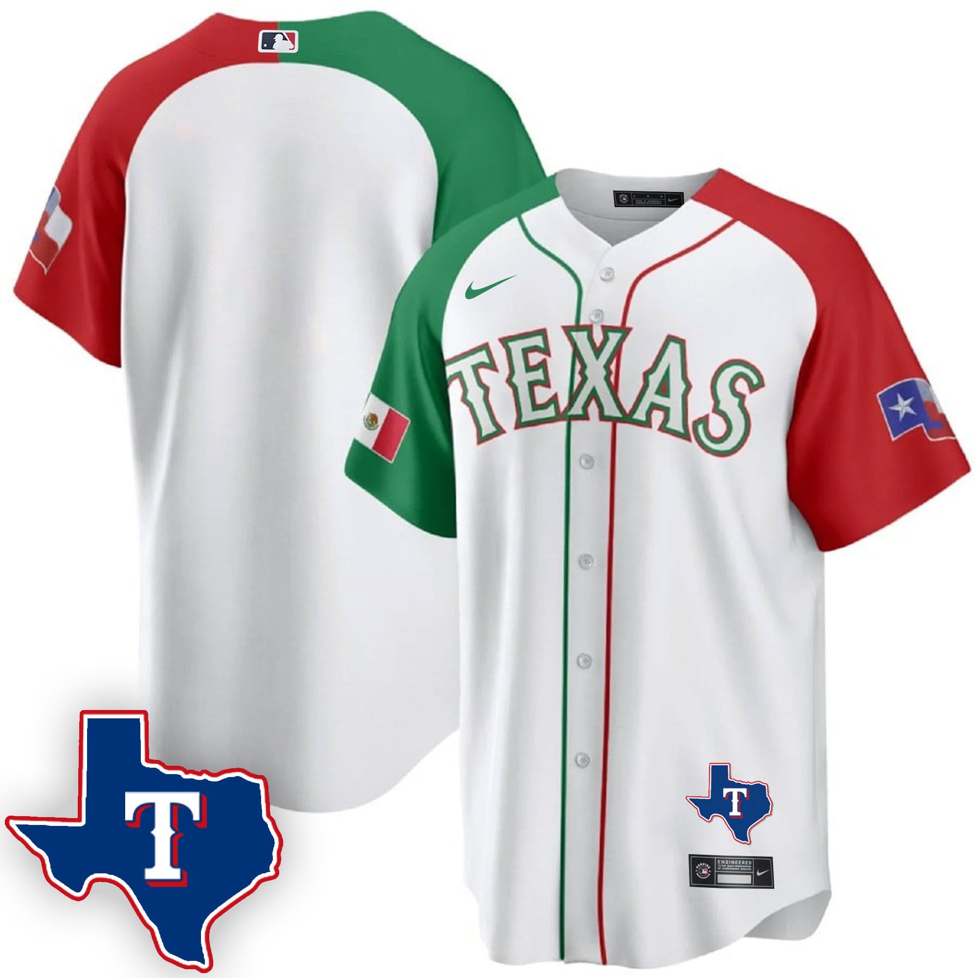 Men’s Texas Mexican Cool Base Jersey V2