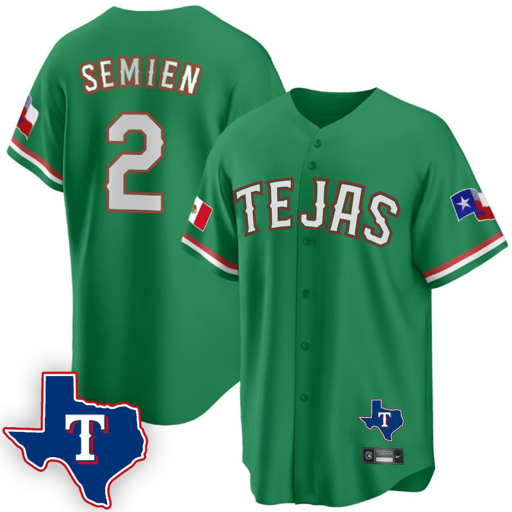 Men’s Texas Mexican Cool Base Jersey V2
