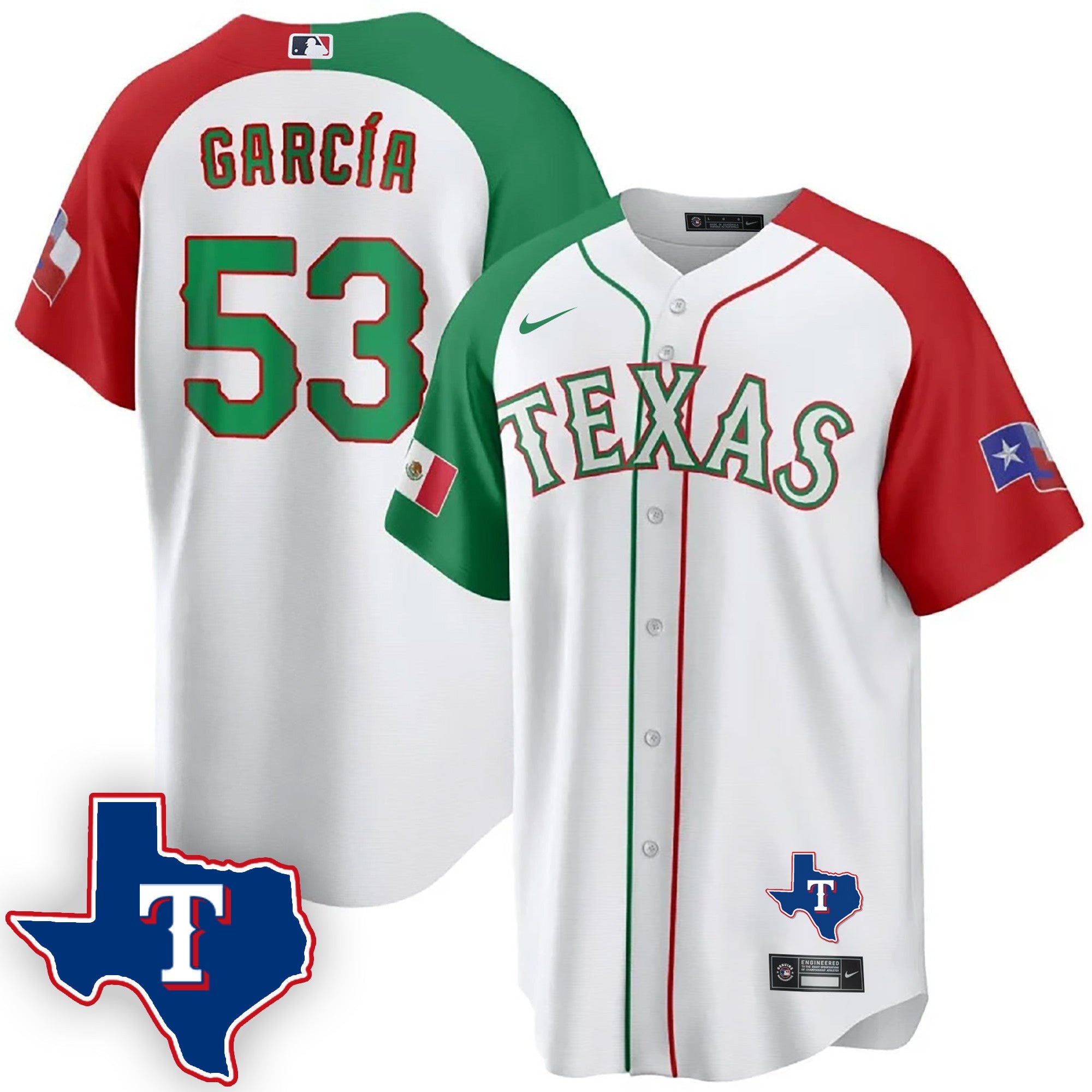 Men’s Texas Mexican Cool Base Jersey V2
