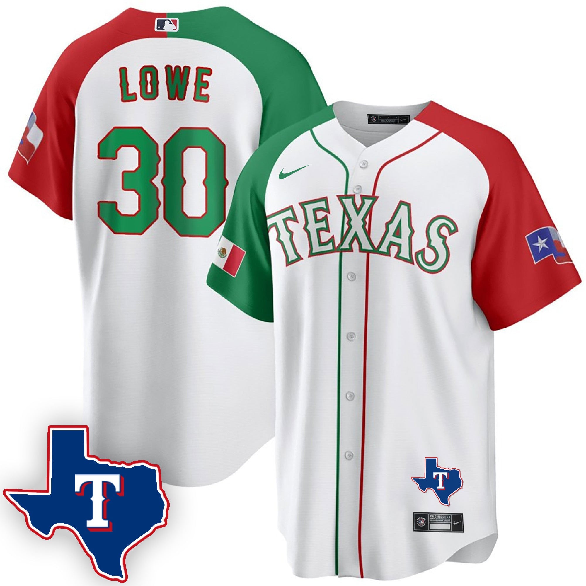 Men’s Texas Mexican Cool Base Jersey V2