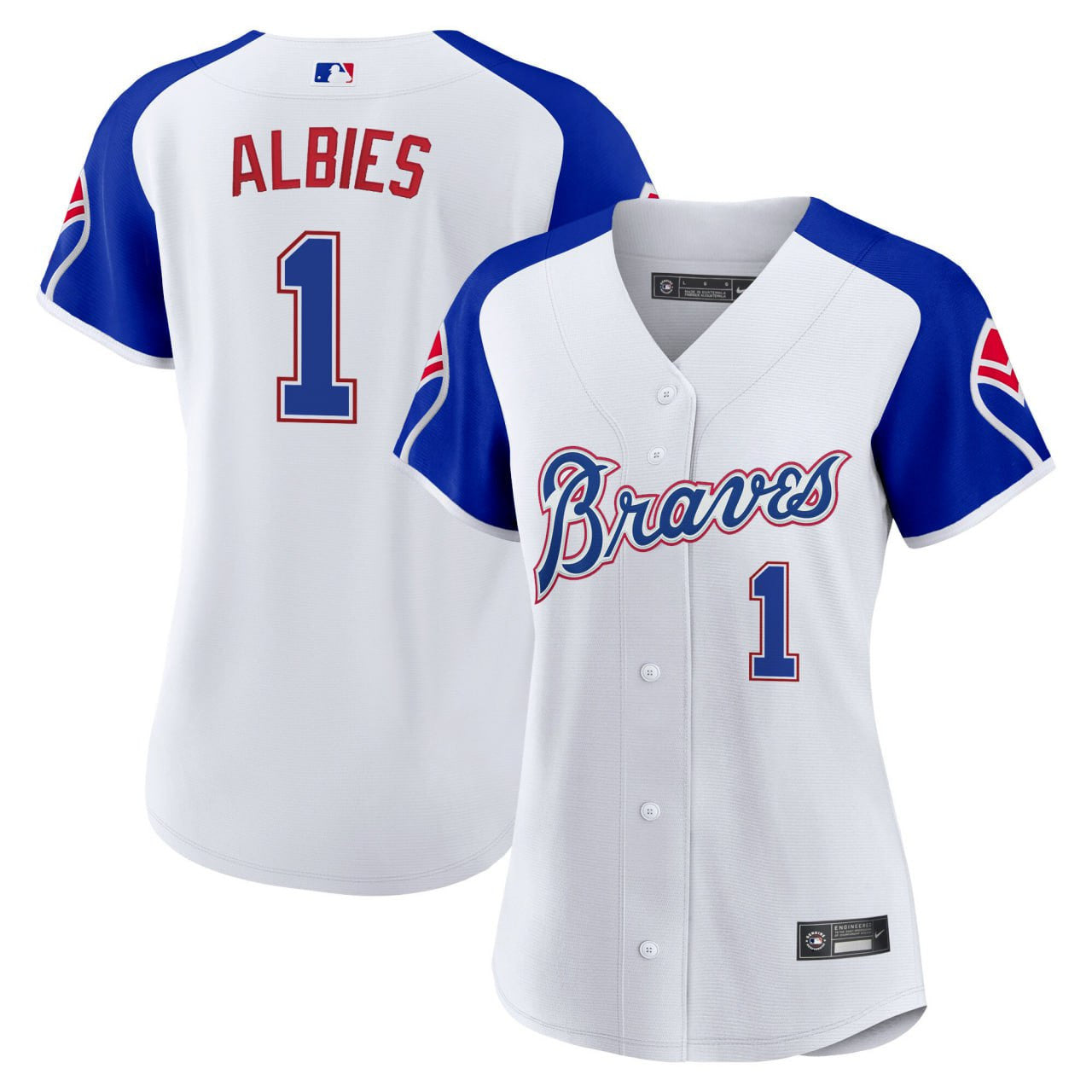 Women’s Ozzie Albies Atlanta 2023 City Connect Jersey