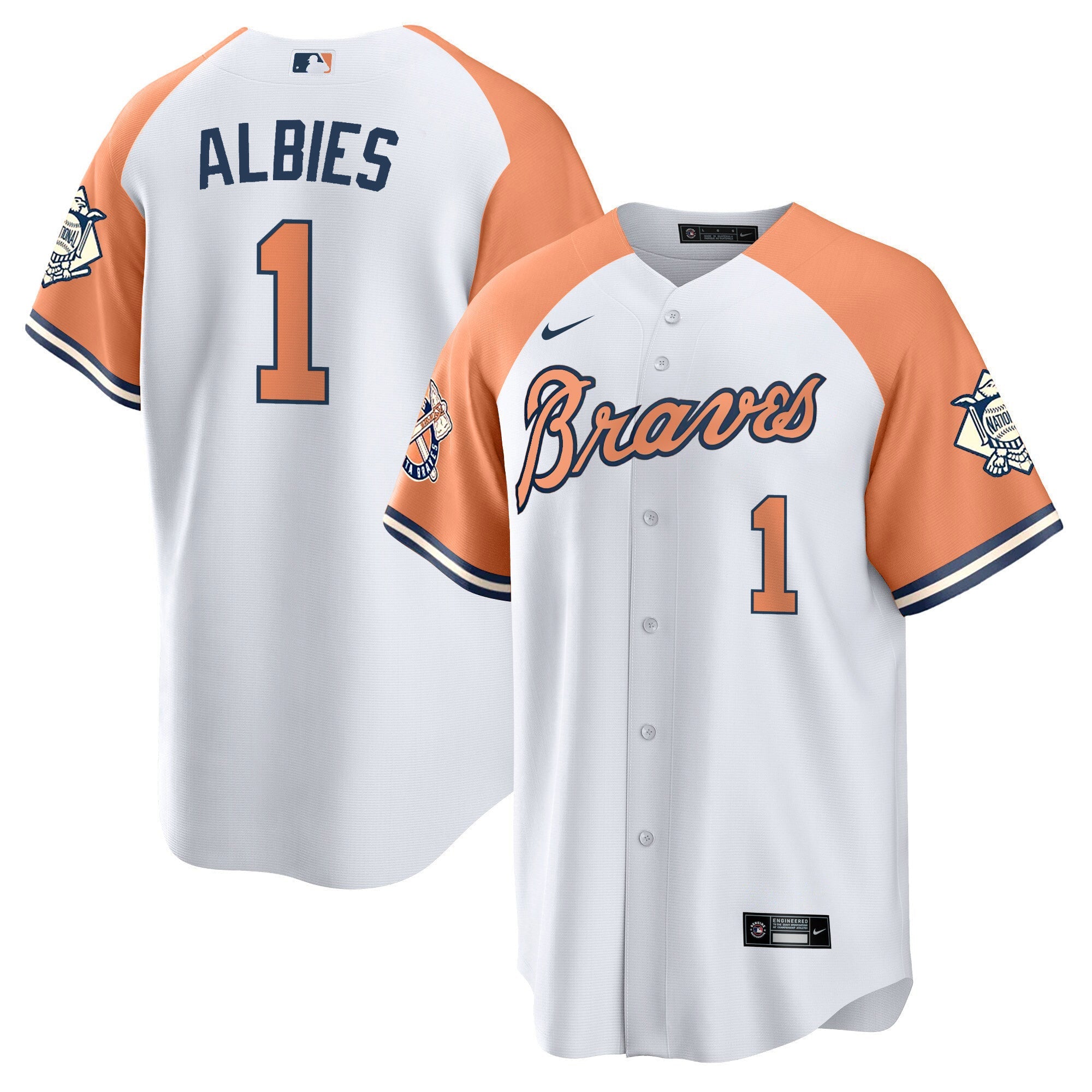 Men’s Atlanta Peaches n’ Cream Jersey