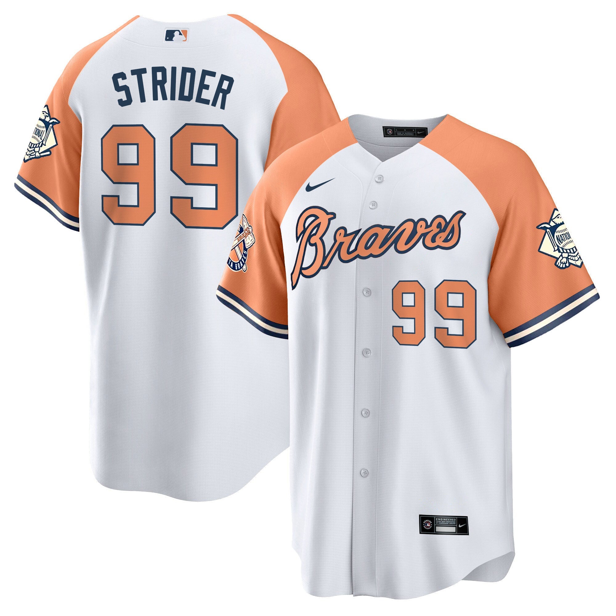 Men’s Atlanta Peaches n’ Cream Jersey