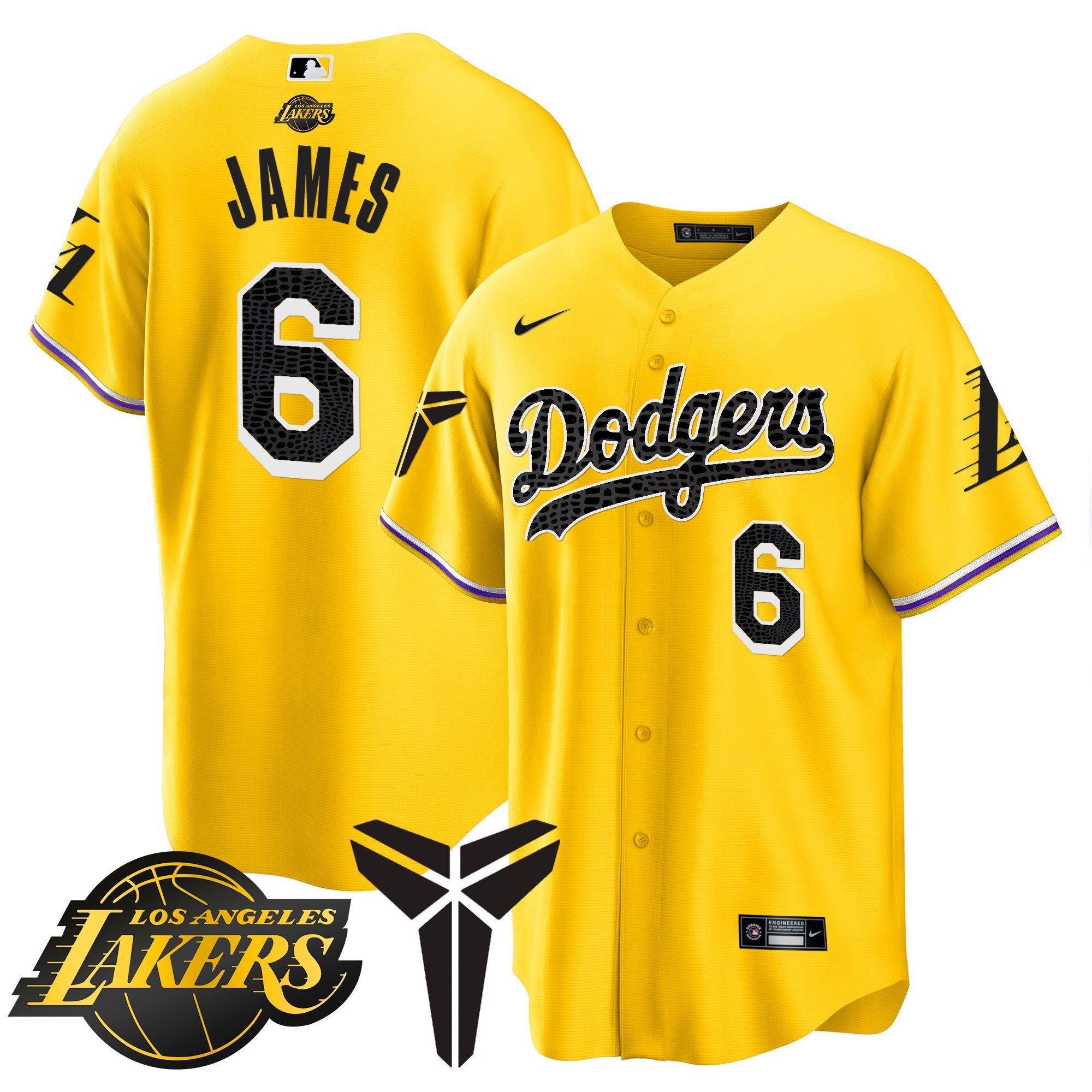 Youth’s Cool Base Mamba Jersey V2