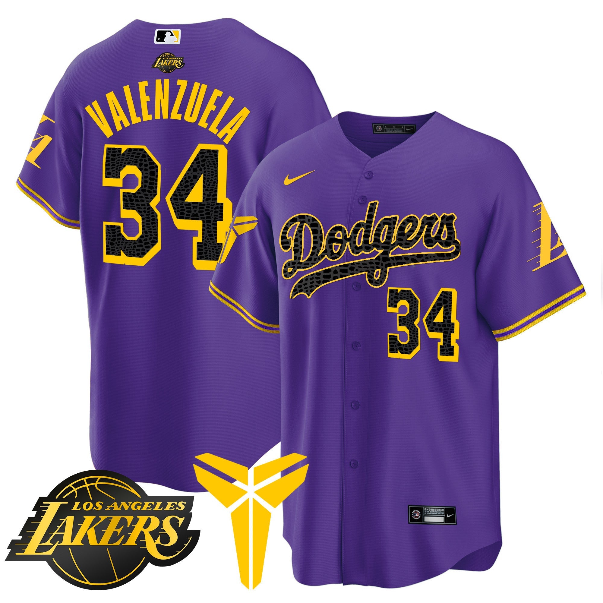 Youth’s Cool Base Mamba Jersey V2