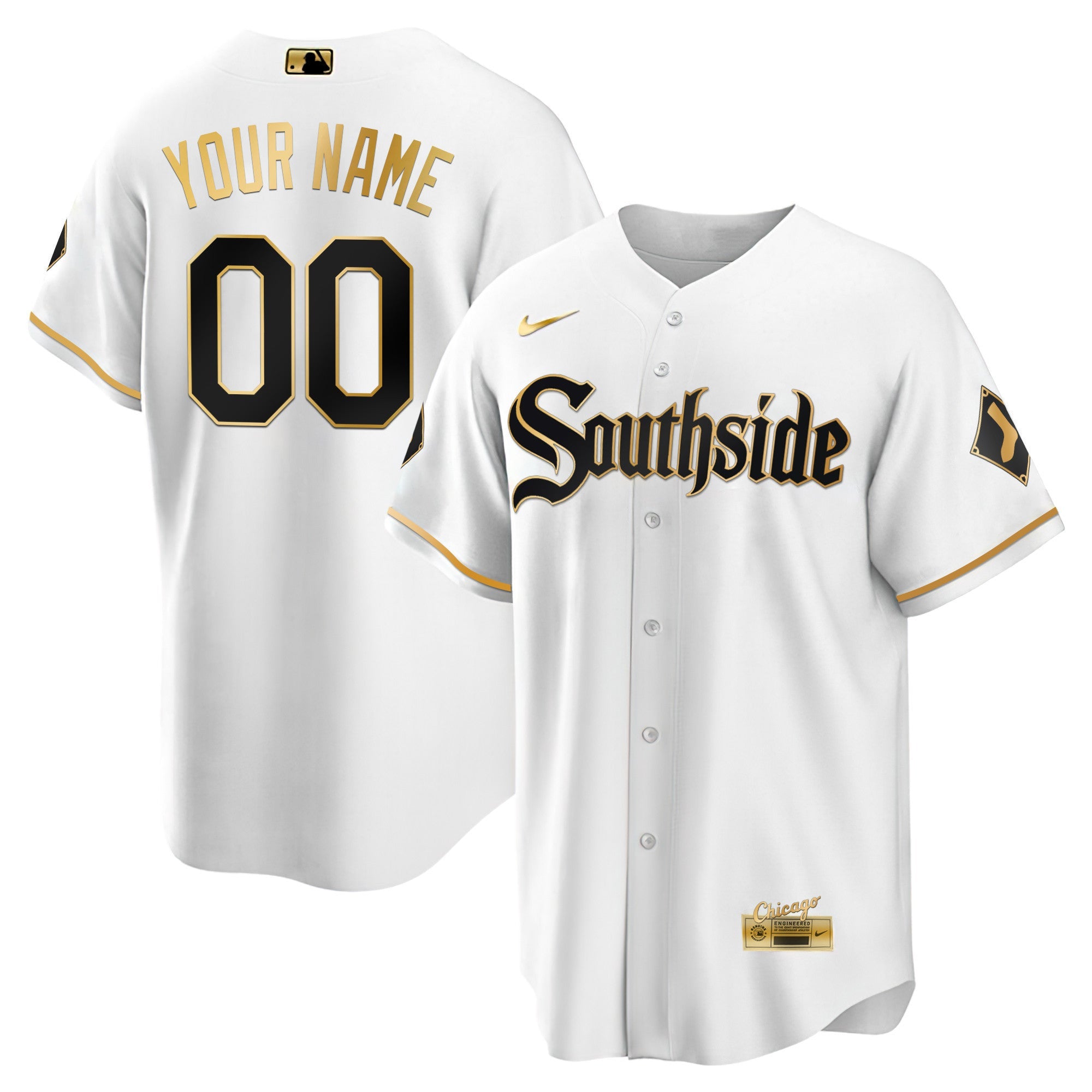 Chicago Gold Baseball Custom Jersey