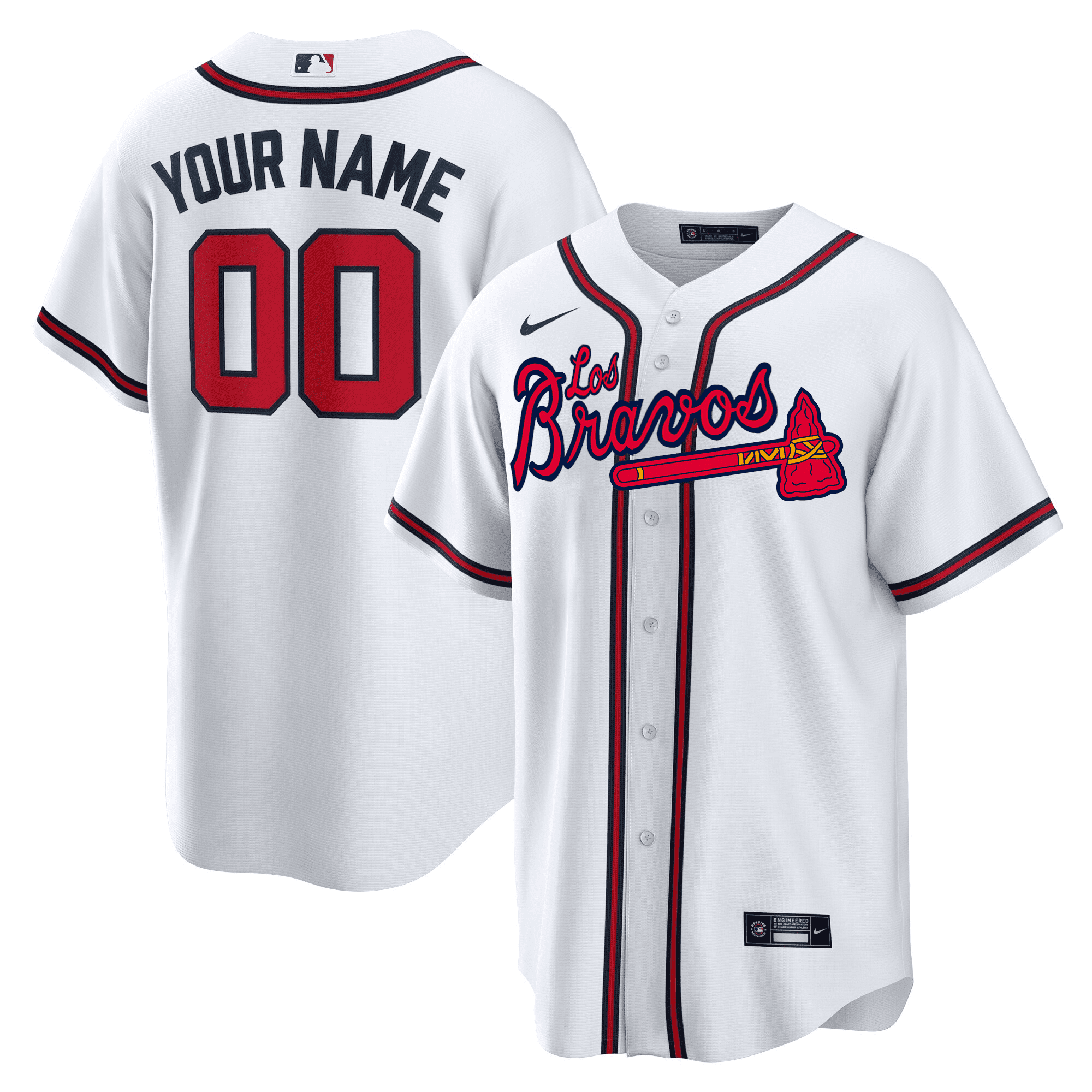 Atlanta Los Bravos Custom Jersey