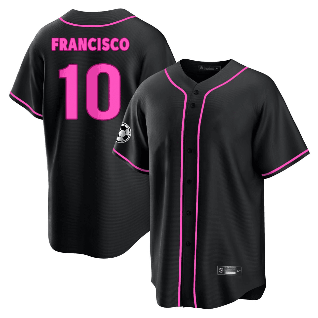Francisco Baseball Custom Jersey