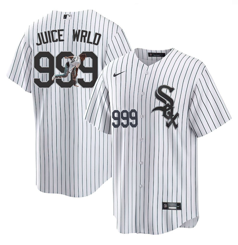 Juice Wrld Chicago White Jersey