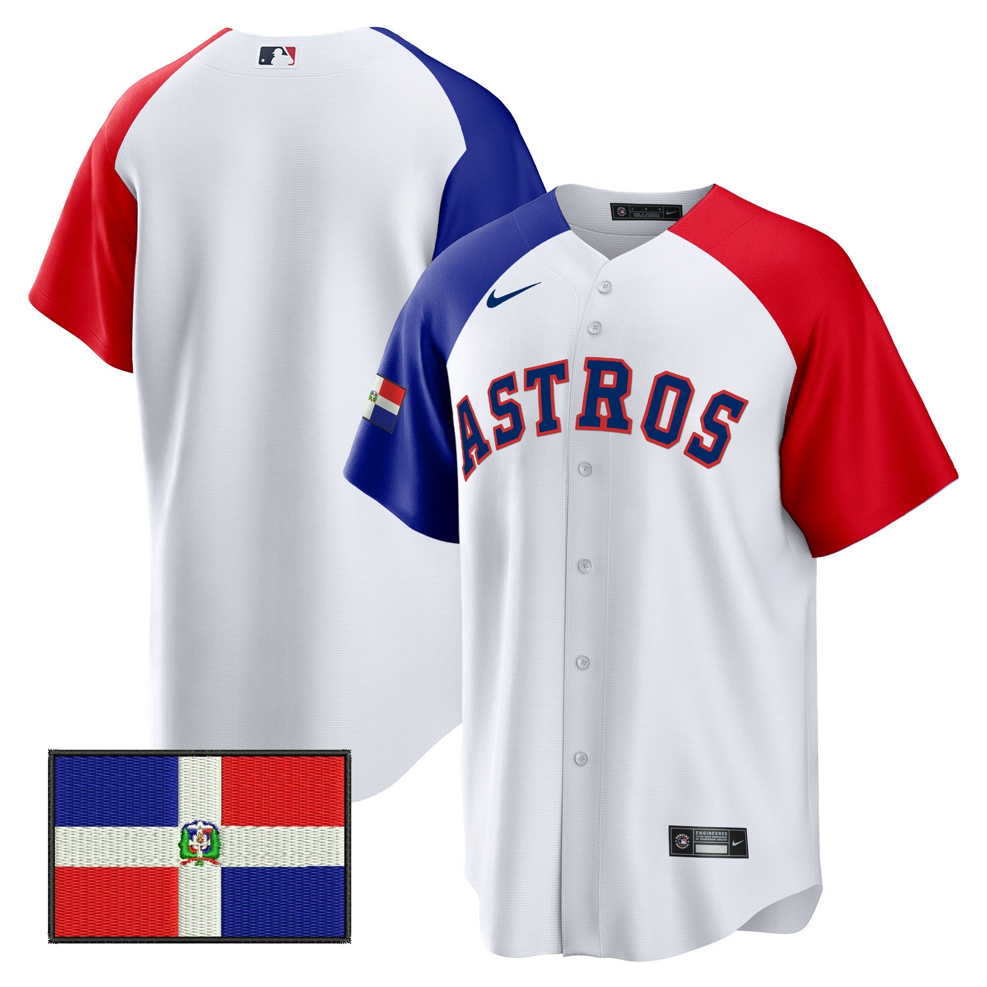 Houston Dominican Republic Flag Jersey