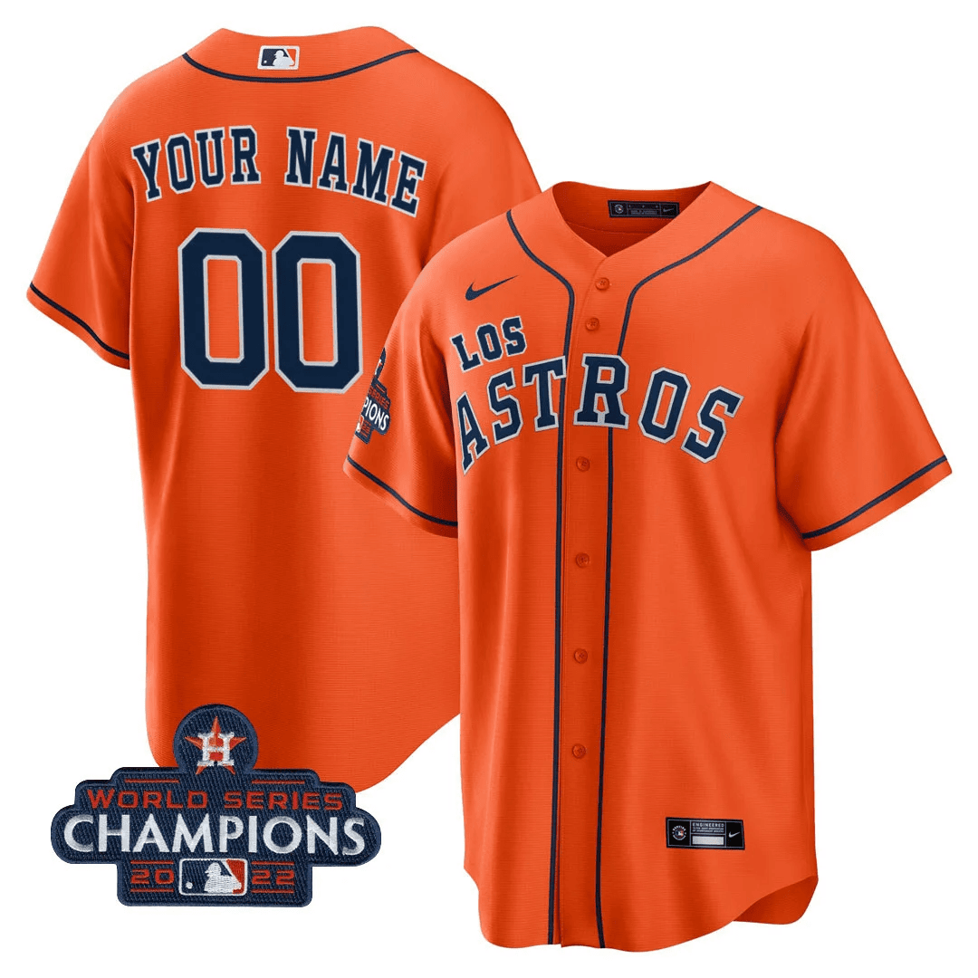 Houston “Los ” Hispanic Heritage Champions Patch Custom Jersey