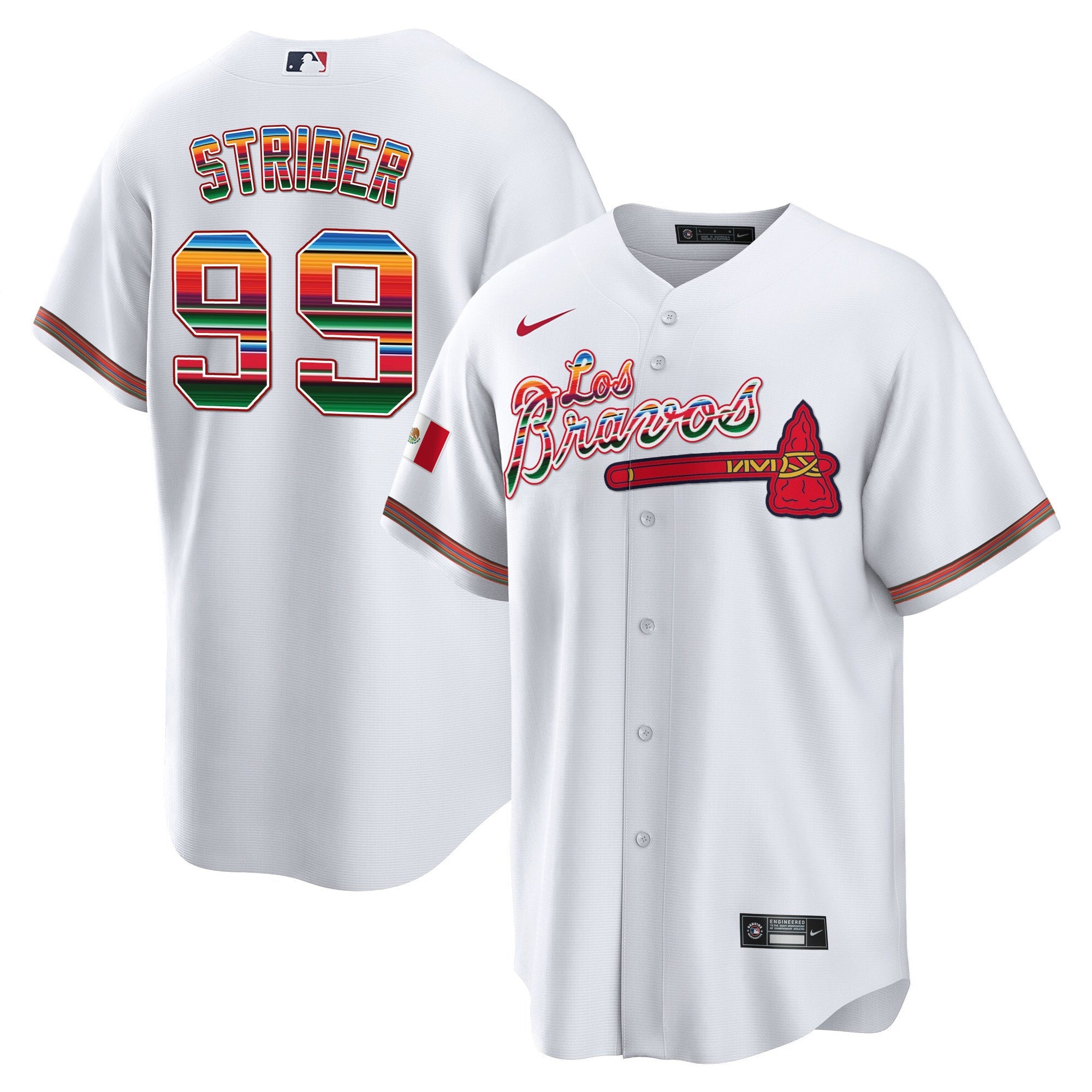 Men’s Atlanta Los Bravos Mexico Jersey