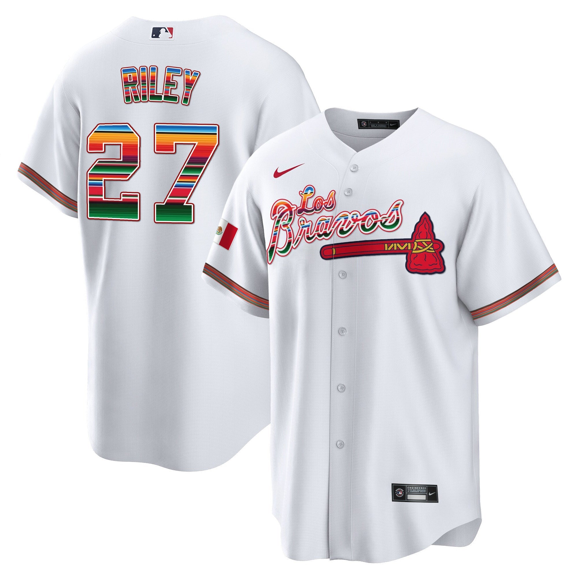 Men’s Atlanta Los Bravos Mexico Jersey