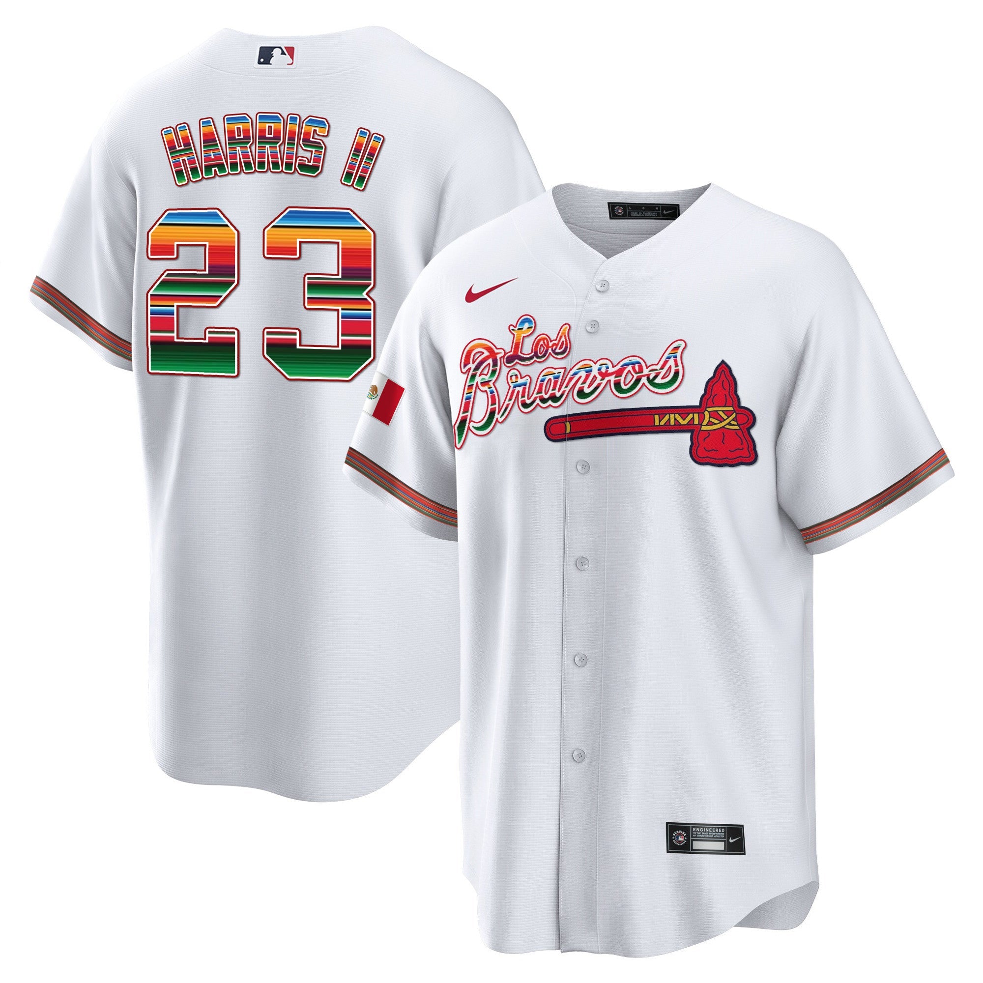 Men’s Atlanta Los Bravos Mexico Jersey