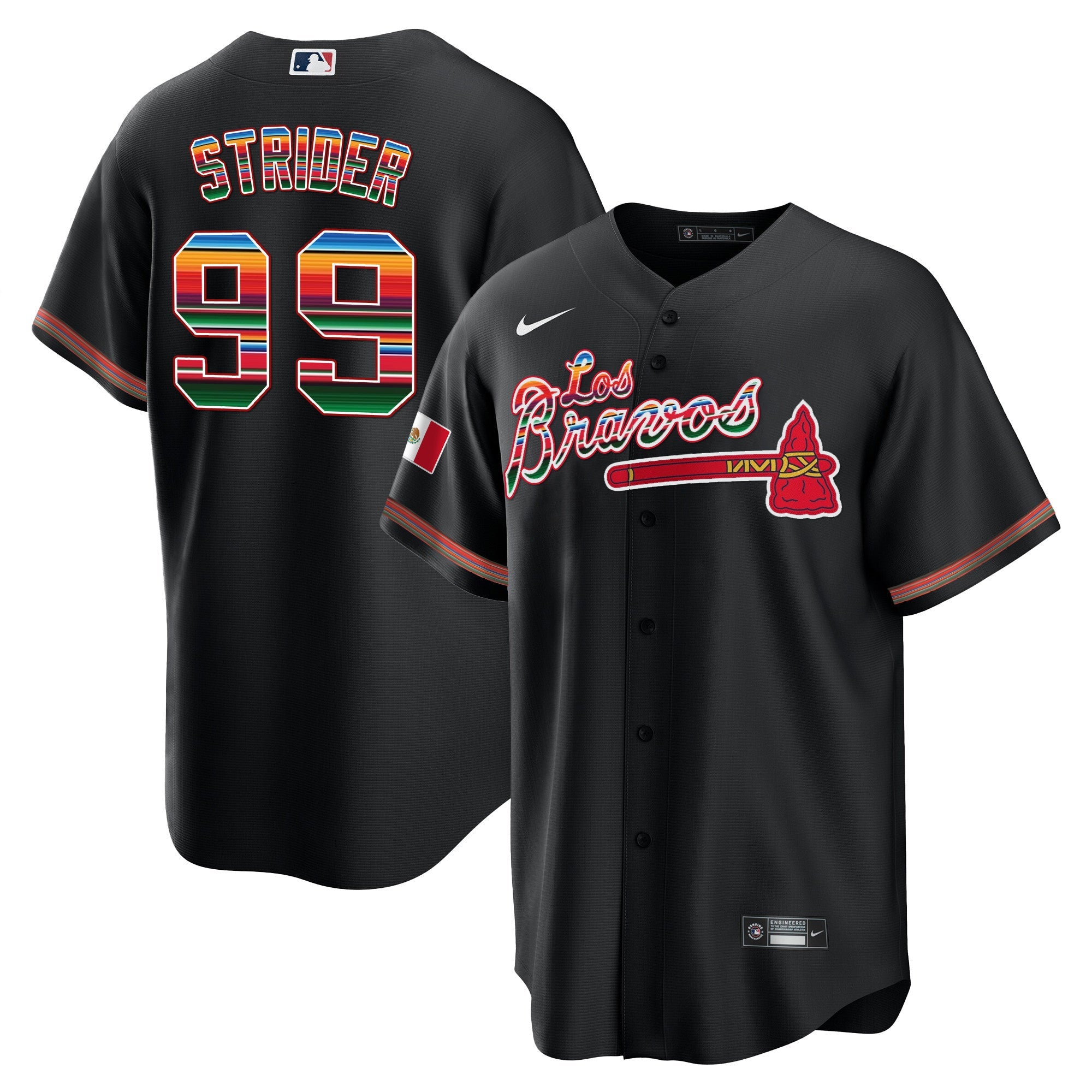 Men’s Atlanta Los Bravos Mexico Jersey