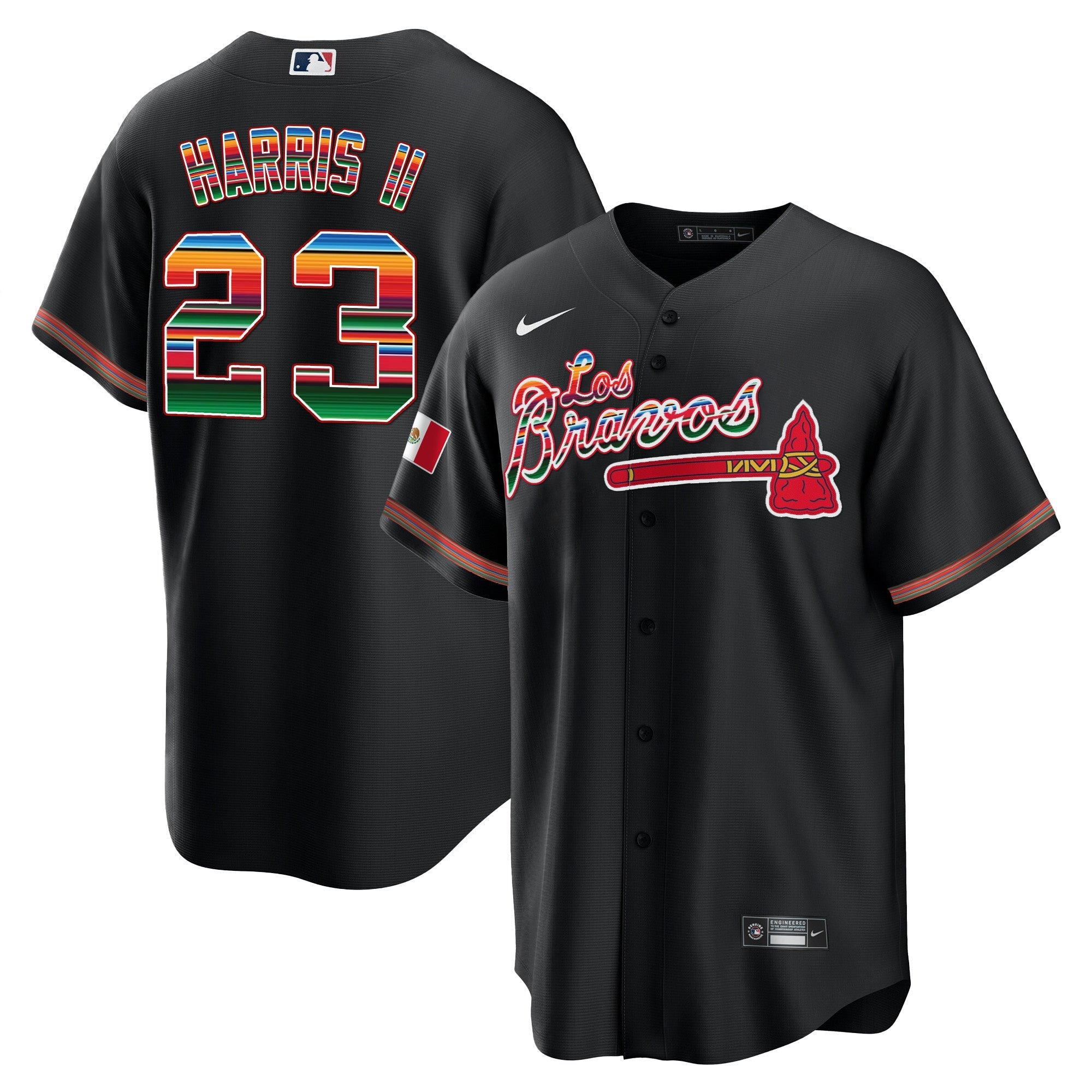 Men’s Atlanta Los Bravos Mexico Jersey