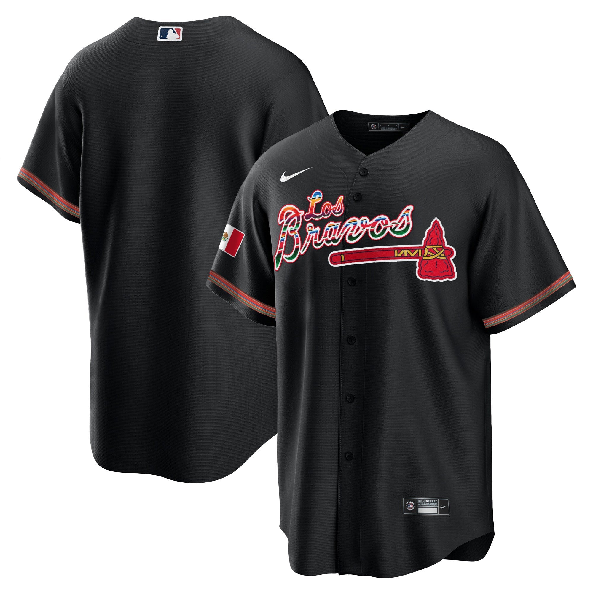 Men’s Atlanta Los Bravos Mexico Jersey