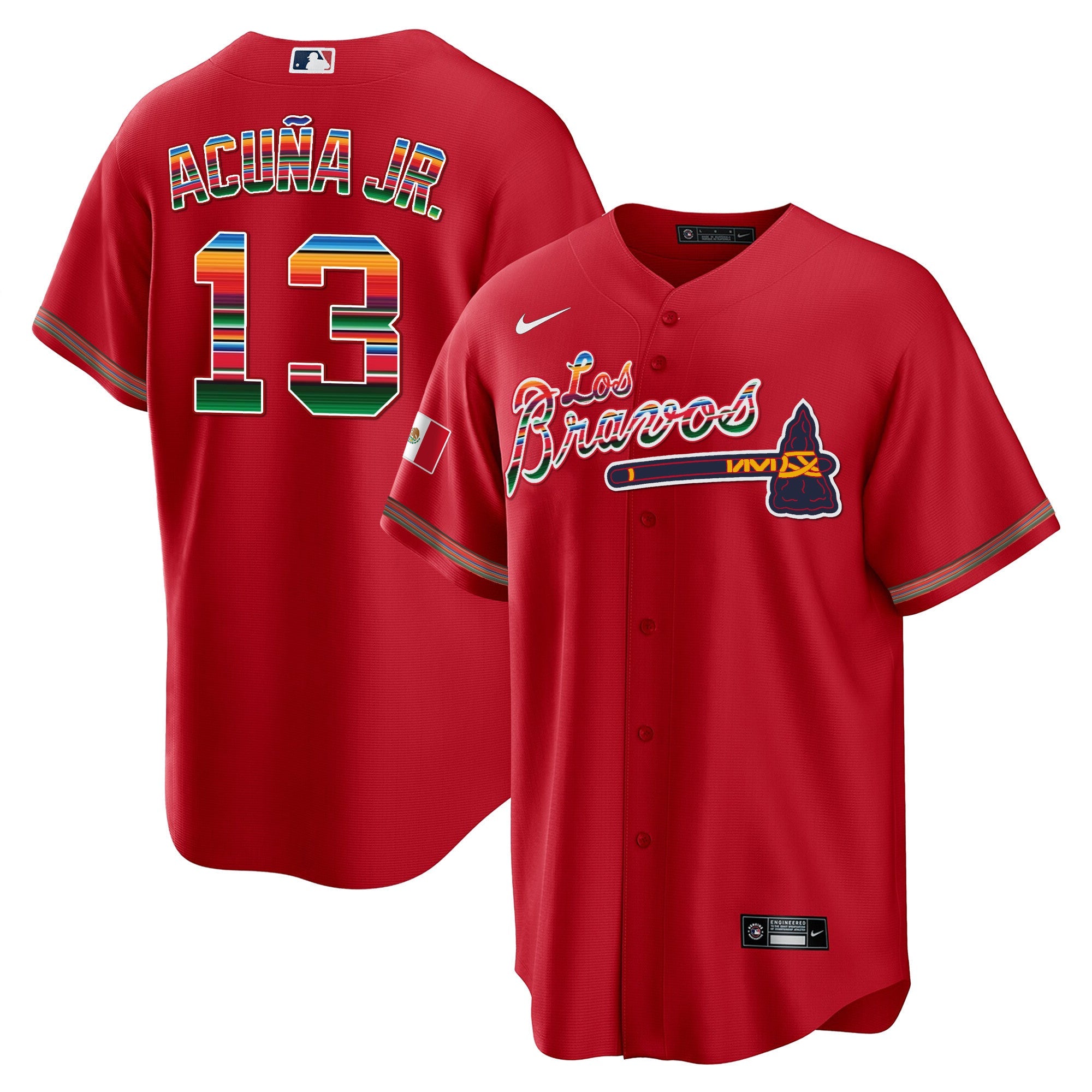 Men’s Atlanta Los Bravos Mexico Jersey