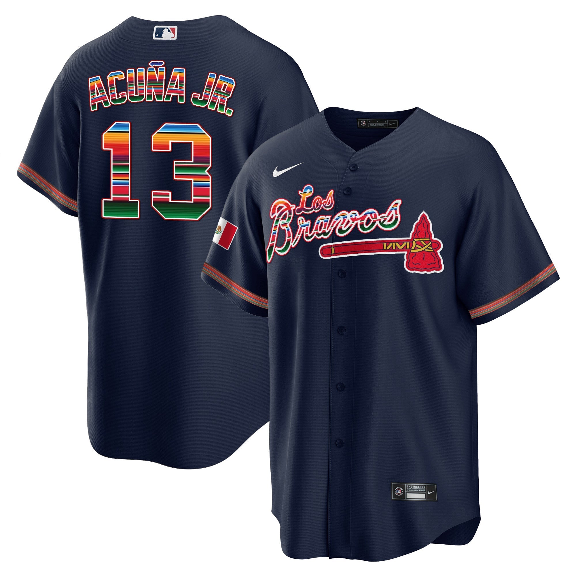 Men’s Atlanta Los Bravos Mexico Jersey