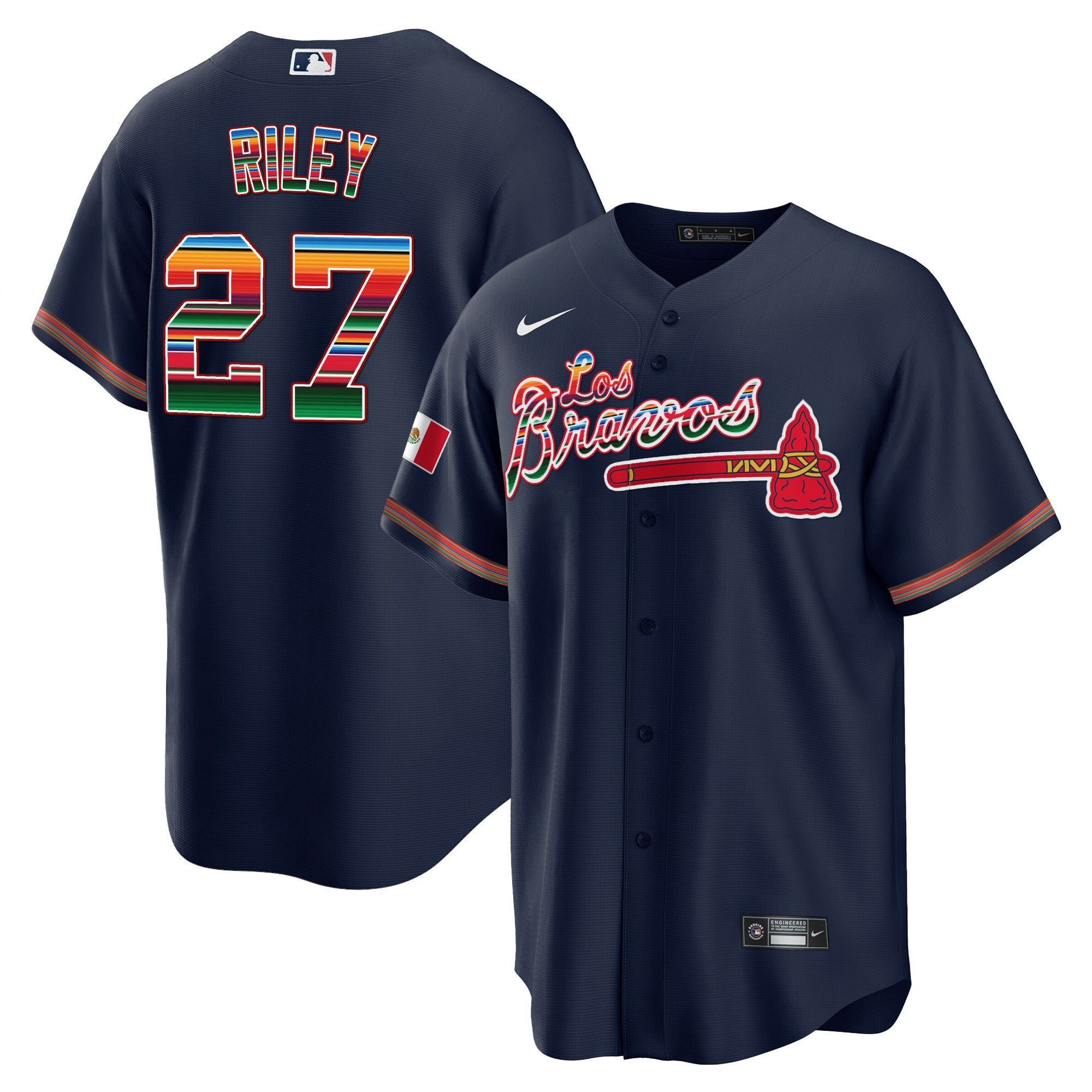 Men’s Atlanta Los Bravos Mexico Jersey