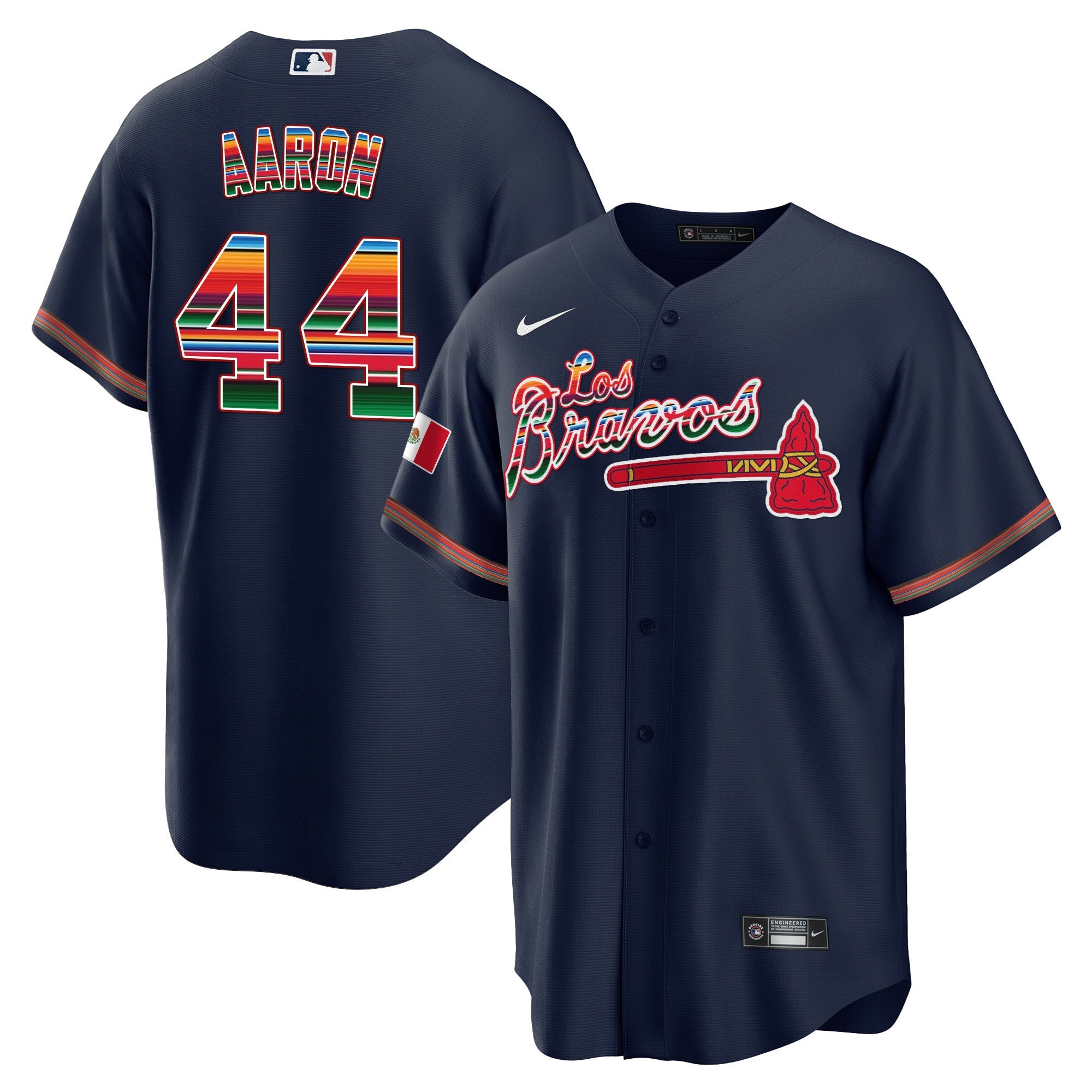 Men’s Atlanta Los Bravos Mexico Jersey