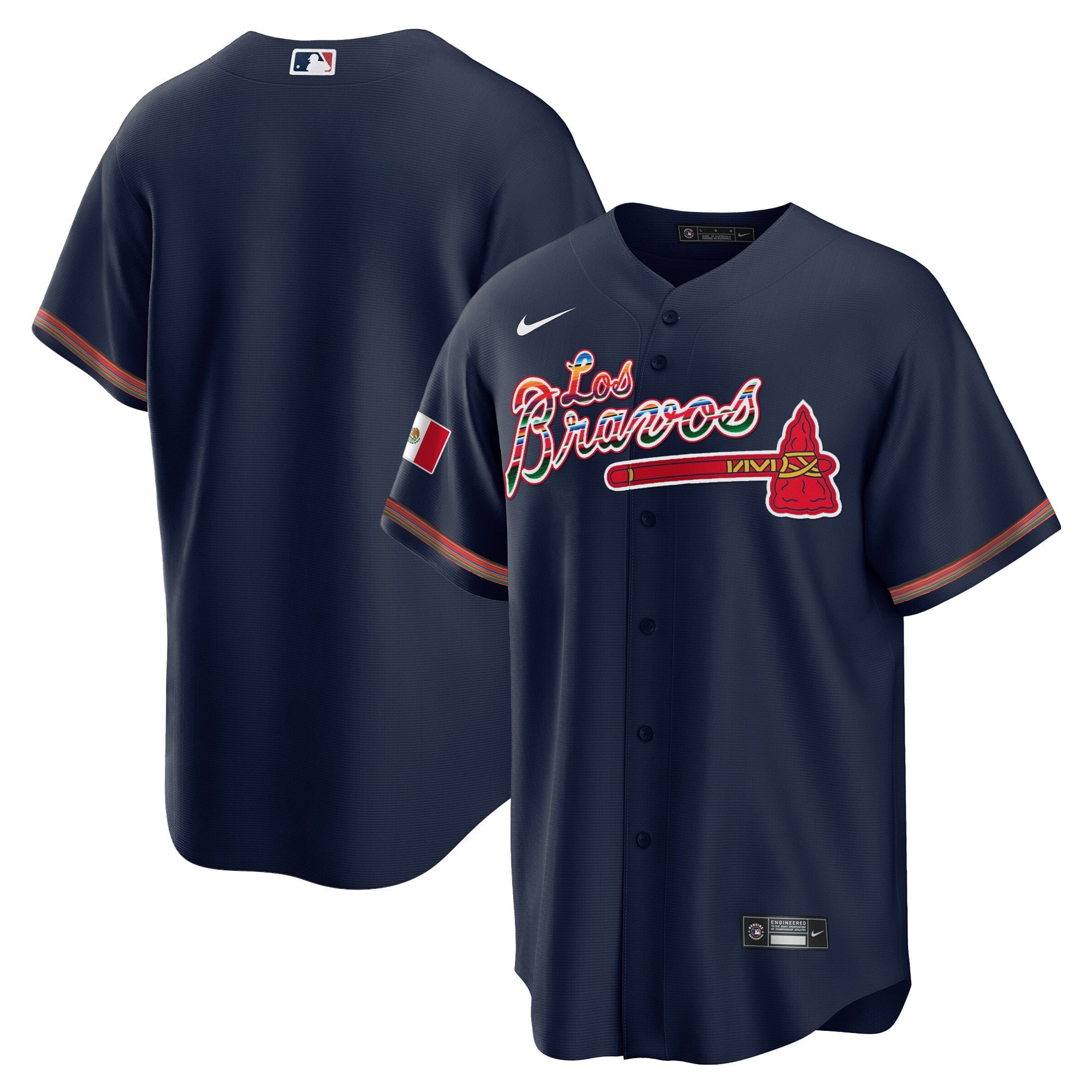 Men’s Atlanta Los Bravos Mexico Jersey