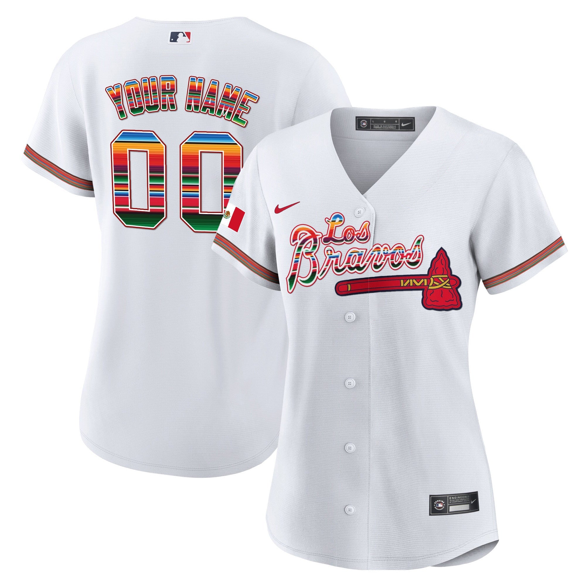 Atlanta Los Bravos Mexico Custom Jersey