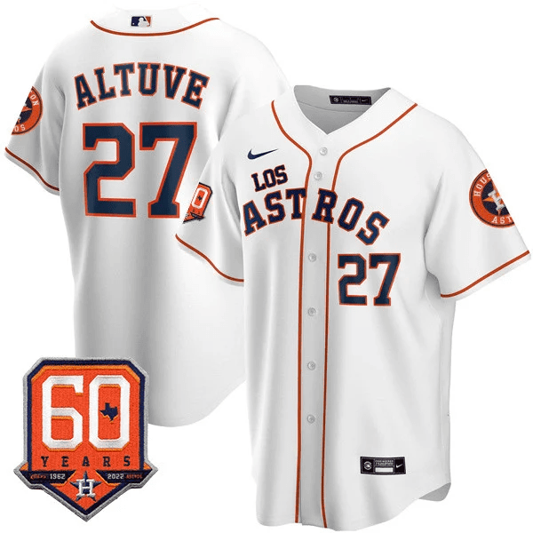Men’s Houston – “Los ” Hispanic Heritage 60th Anniversary Patch Jersey