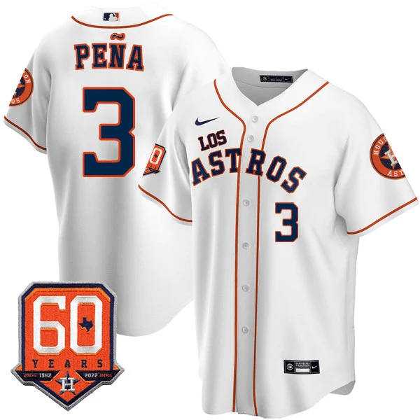 Men’s Houston – “Los ” Hispanic Heritage 60th Anniversary Patch Jersey