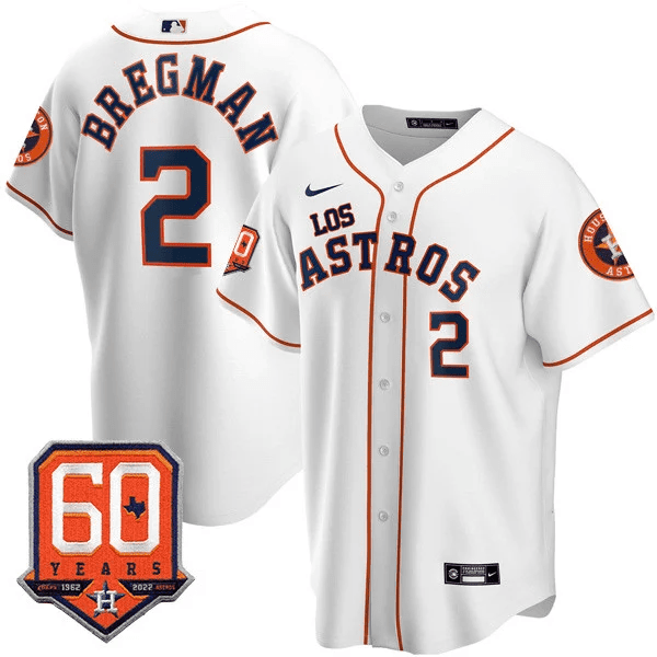 Men’s Houston – “Los ” Hispanic Heritage 60th Anniversary Patch Jersey