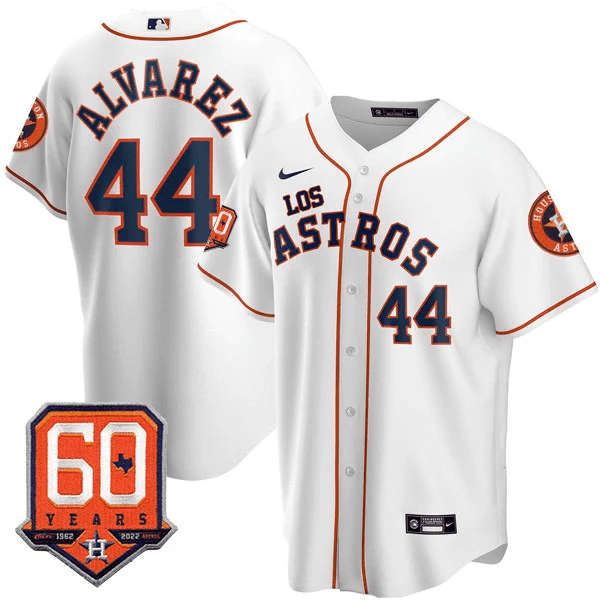 Men’s Houston – “Los ” Hispanic Heritage 60th Anniversary Patch Jersey