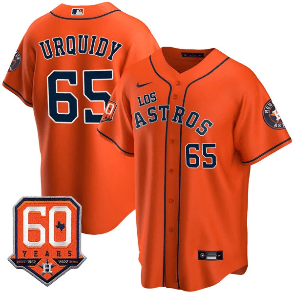 Men’s Houston – “Los ” Hispanic Heritage 60th Anniversary Patch Jersey