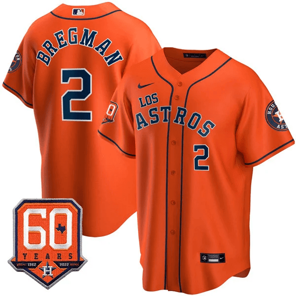 Men’s Houston – “Los ” Hispanic Heritage 60th Anniversary Patch Jersey