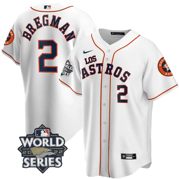Men’s Houston – “Los ” Hispanic Heritage World Series Patch Jersey