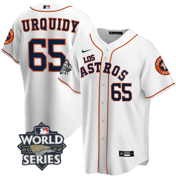 Men’s Houston – “Los ” Hispanic Heritage World Series Patch Jersey