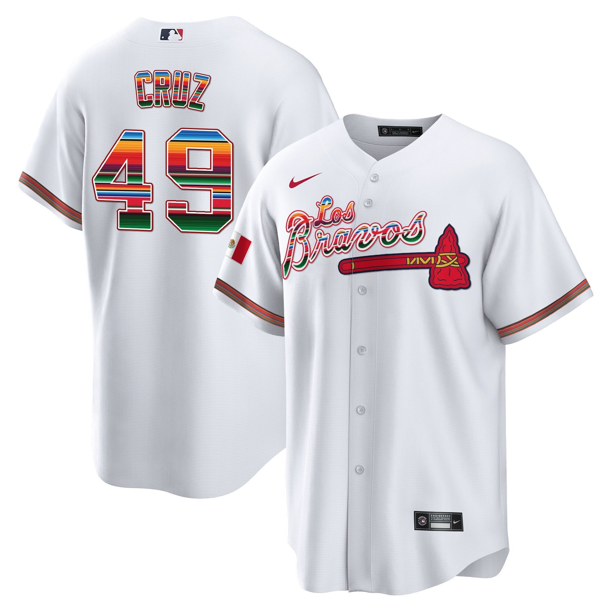 Men’s Atlanta Los Bravos Mexico Jersey